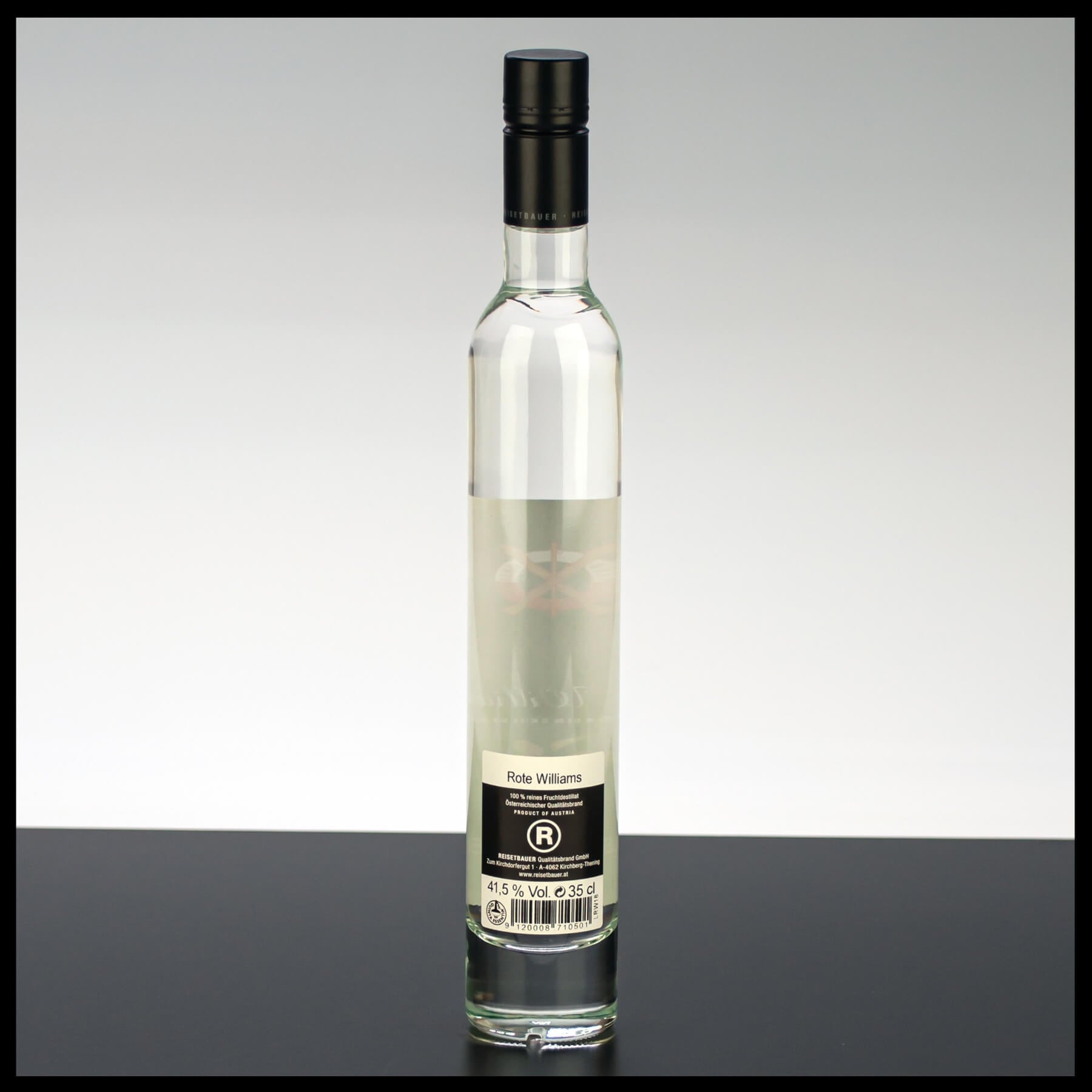 Reisetbauer Rote Williams Brand 0,35L - 41,5% Vol. - Trinklusiv