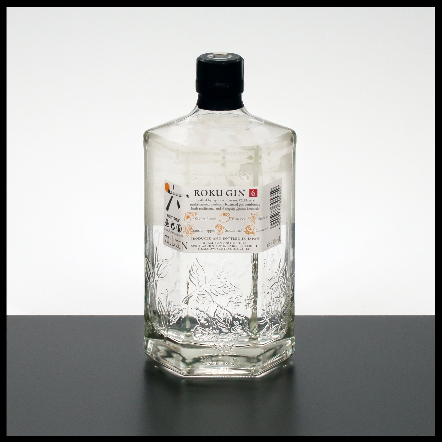 Roku Gin 0,7L - 43% - Trinklusiv