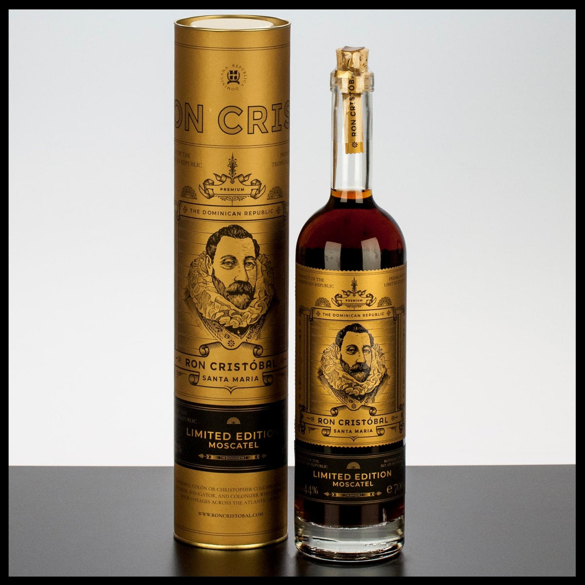 Ron Cristobal Moscatel Limited Edition 0,7L - 44% Vol. - Trinklusiv