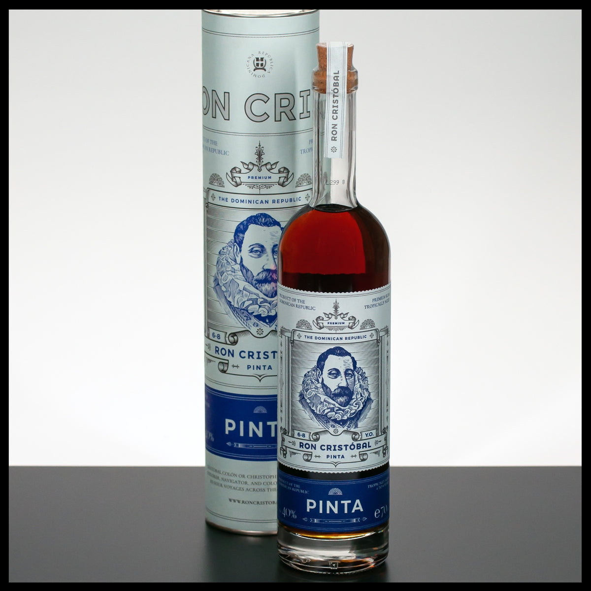 Ron Cristobal Pinta 0,7L - 40% - Trinklusiv