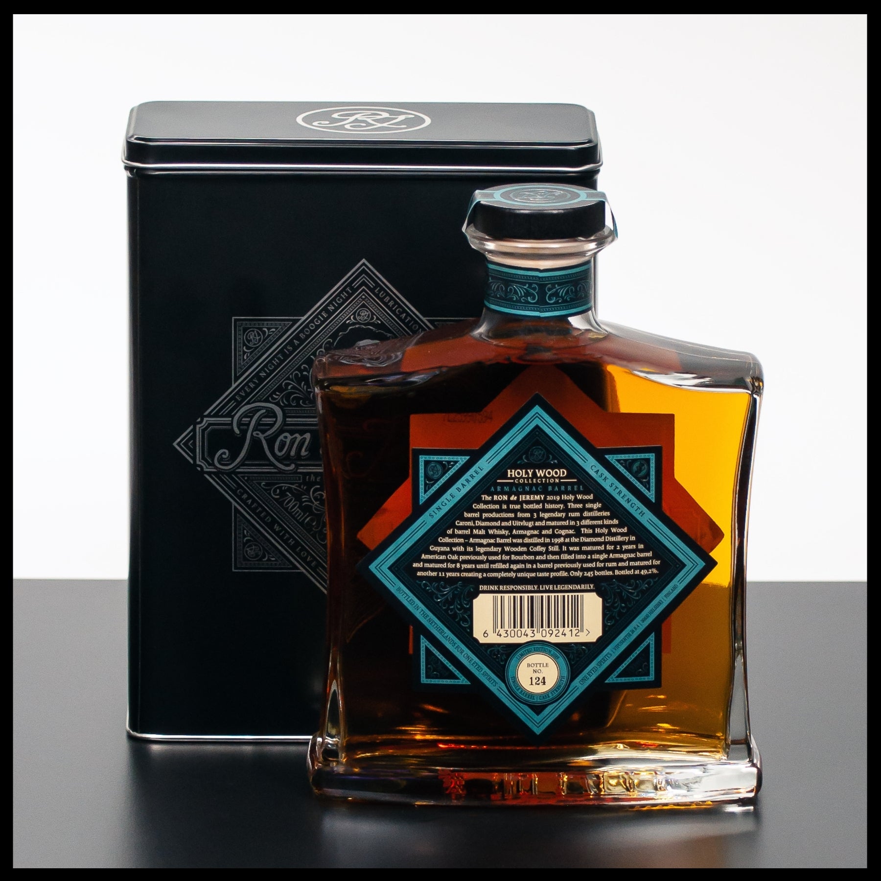 Ron de Jeremy 21 YO Holy Wood Armagnac 0,7L - 49,2% Vol. - Trinklusiv
