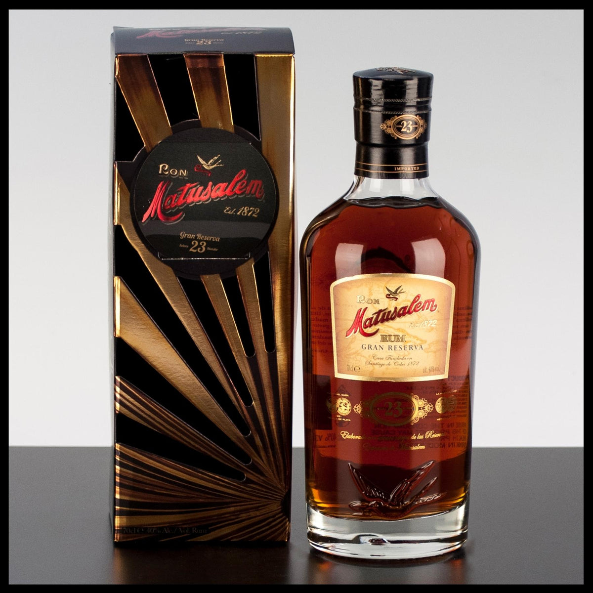 Ron Matusalem 23 YO Solera Gran Reserva Rum 0,7L - 40% Vol. - Trinklusiv