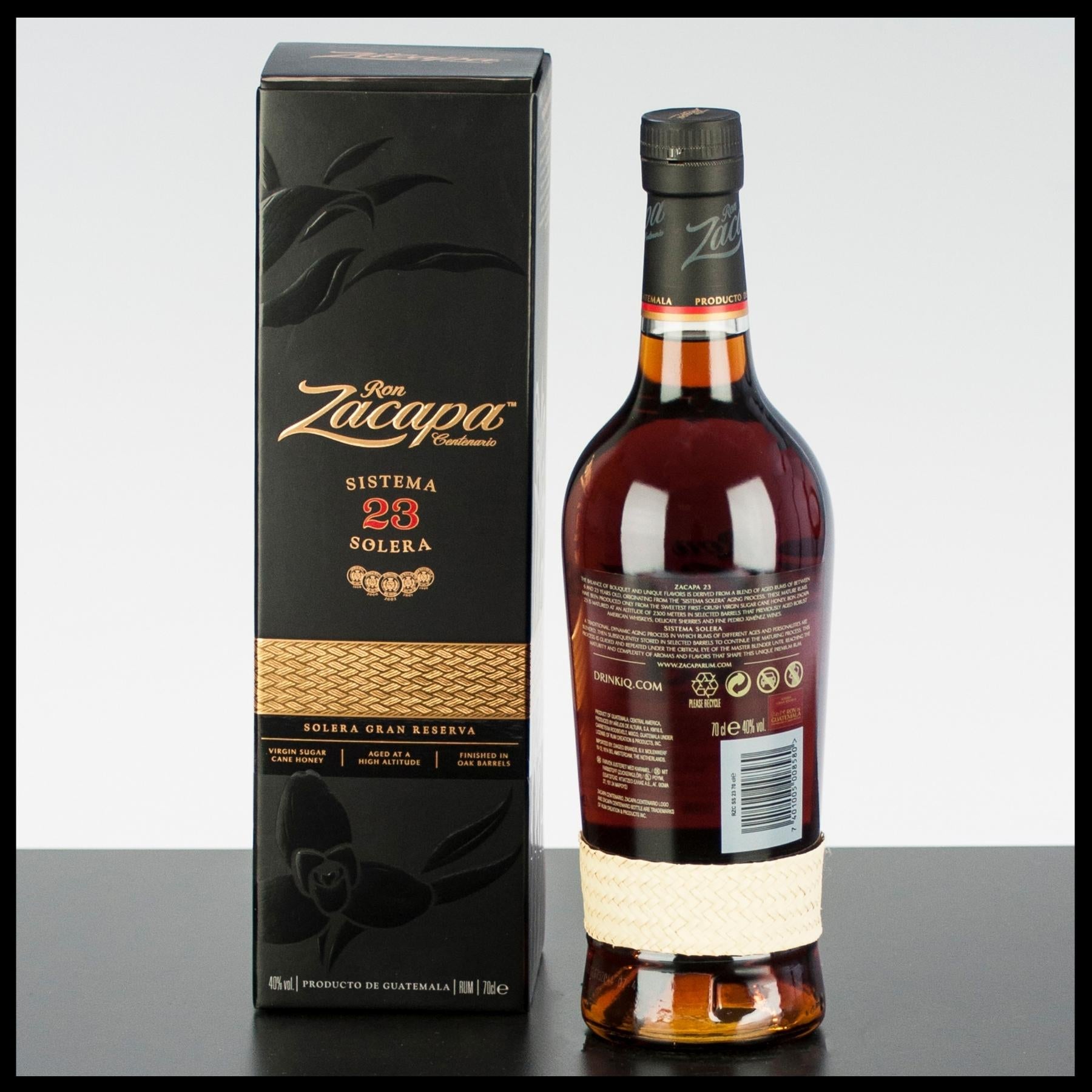 Ron Zacapa 23 YO Solera Gran Reserva Rum 0,7L - 40% Vol. - Trinklusiv