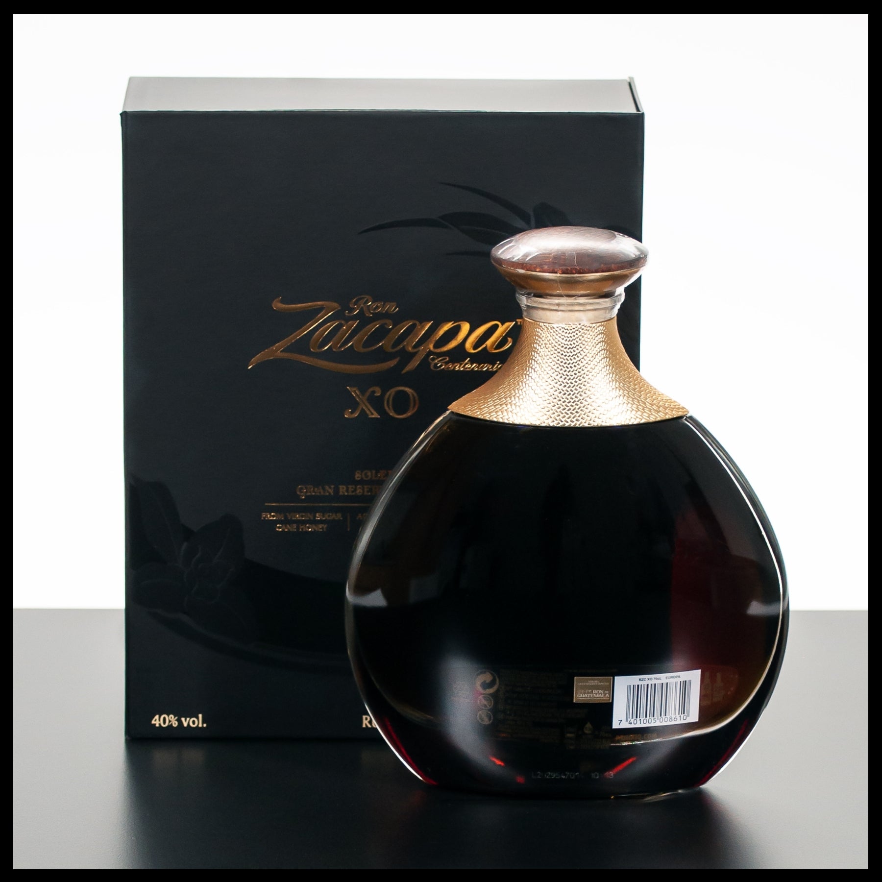 Ron Zacapa Centenario XO 0,7L - 40% - Trinklusiv