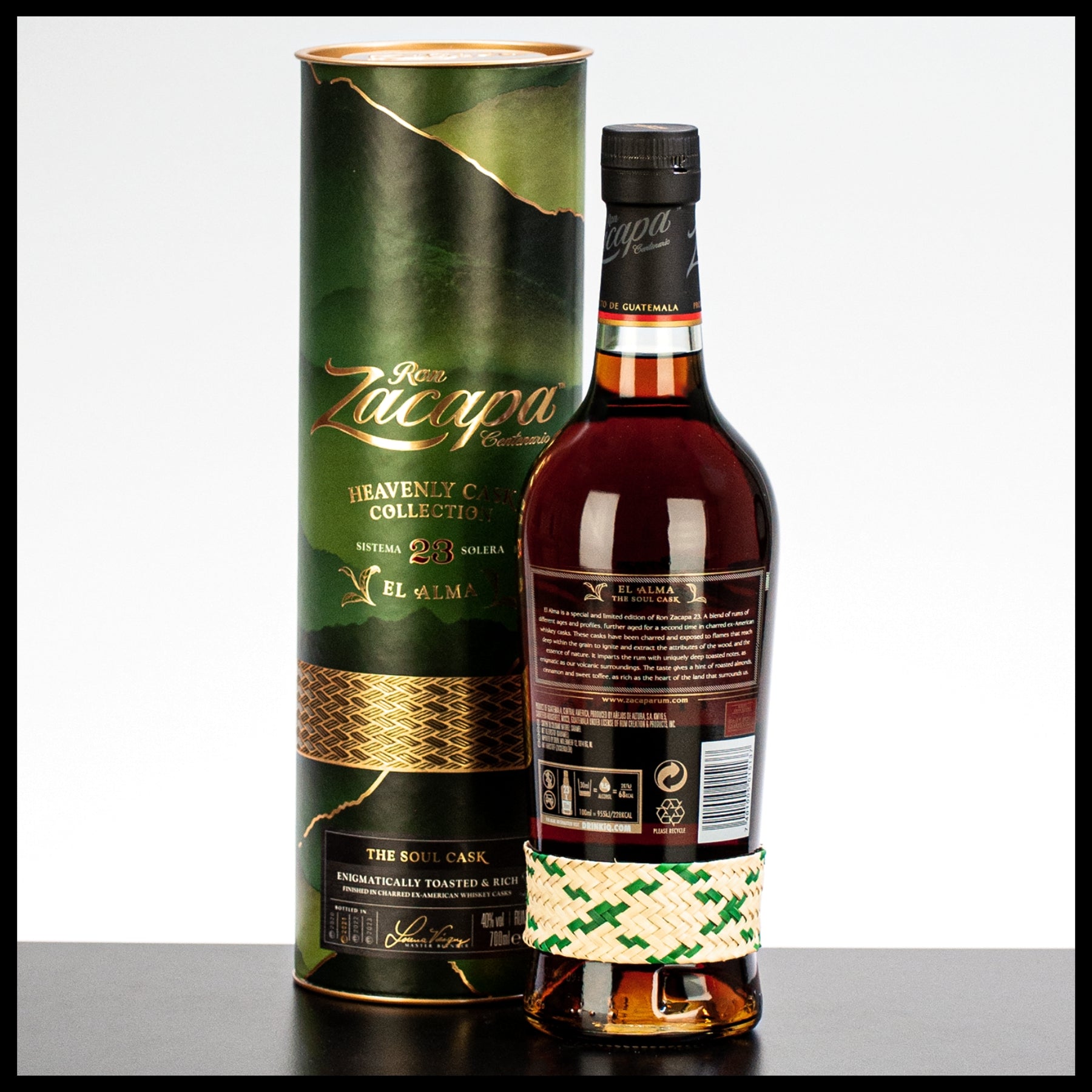Ron Zacapa El Alma Heavenly Cask Collection 0,7L - 40% Vol. - Trinklusiv