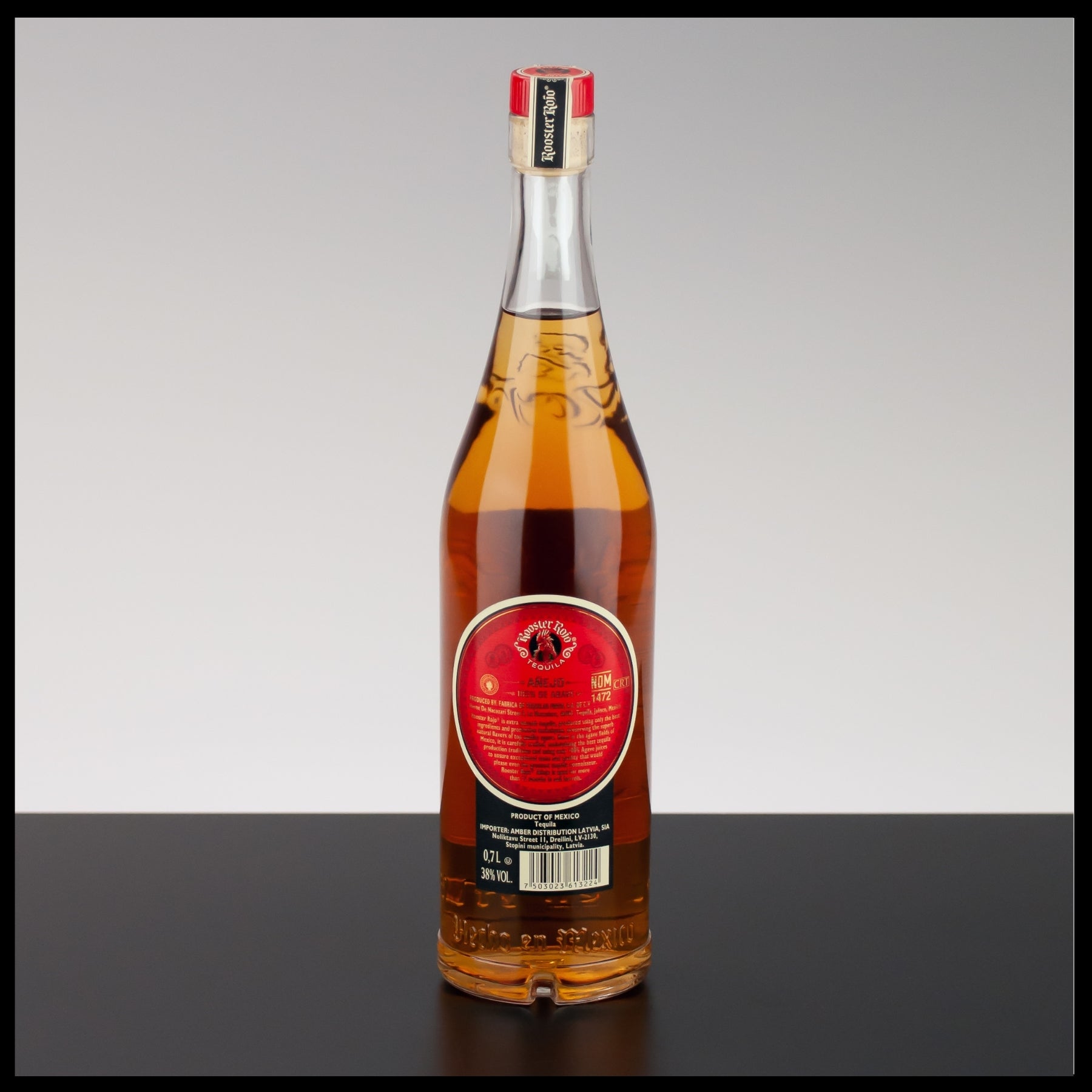 Rooster Rojo Anejo Tequila 0,7L - 38% - Trinklusiv