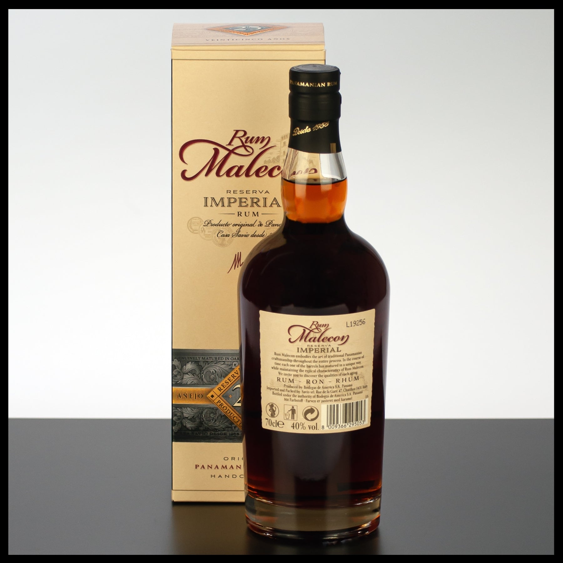 Rum Malecon Reserva Imperial 25 YO 0,7L - 40% Vol. - Trinklusiv