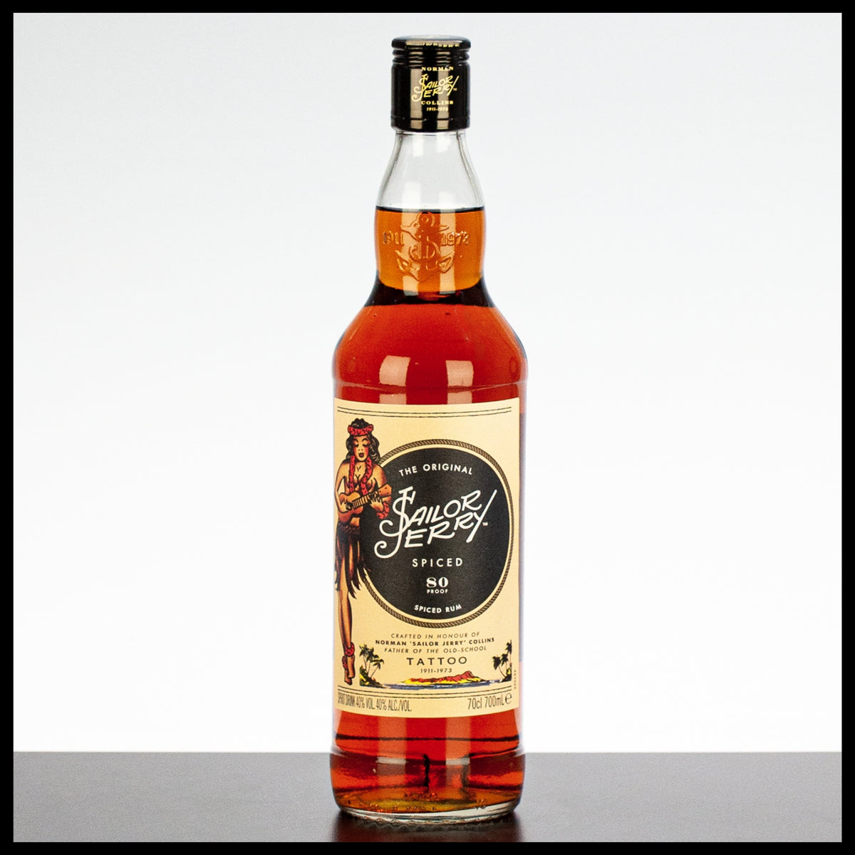 Sailor Jerry Spiced Caribbean Rum 0,7L - 40% Vol. - Trinklusiv