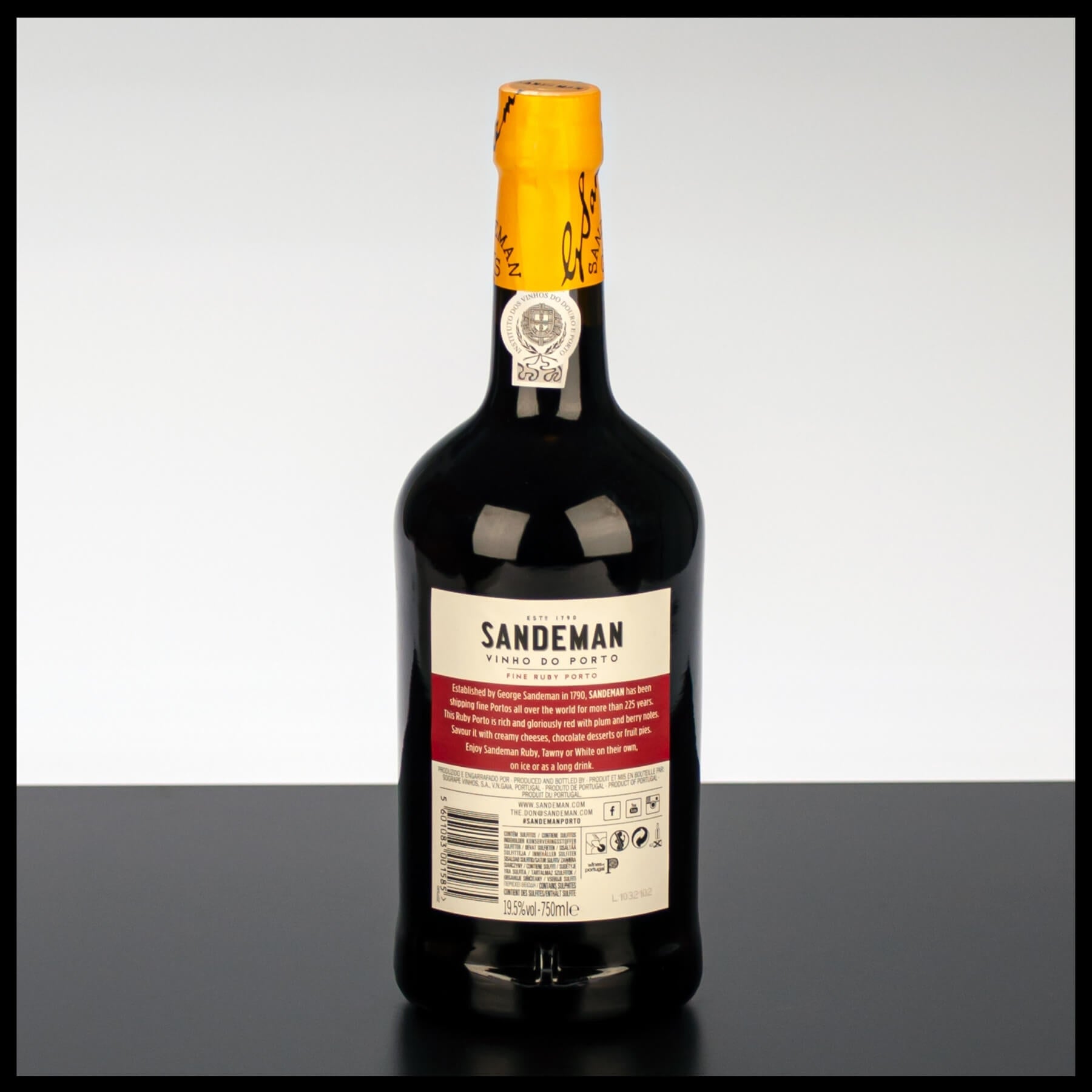 Sandeman Fine Ruby Porto 0,75L - 19,5% Vol. - Trinklusiv
