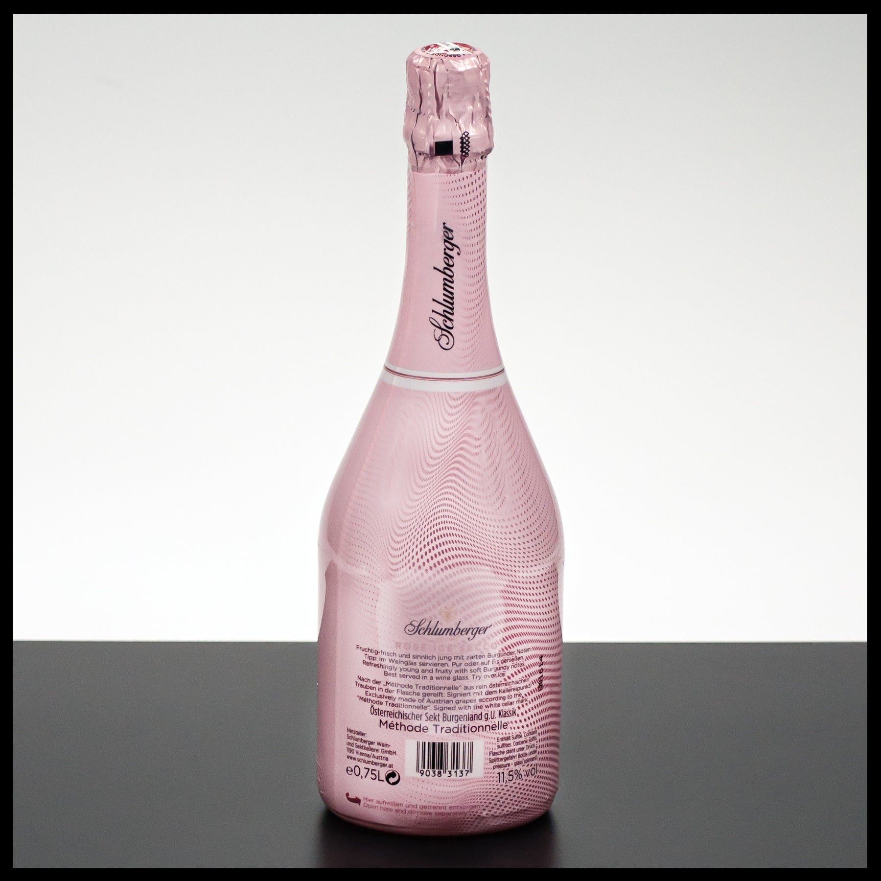 Schlumberger Rosé Ice Secco 0,75L - 11,5% Vol. - Trinklusiv