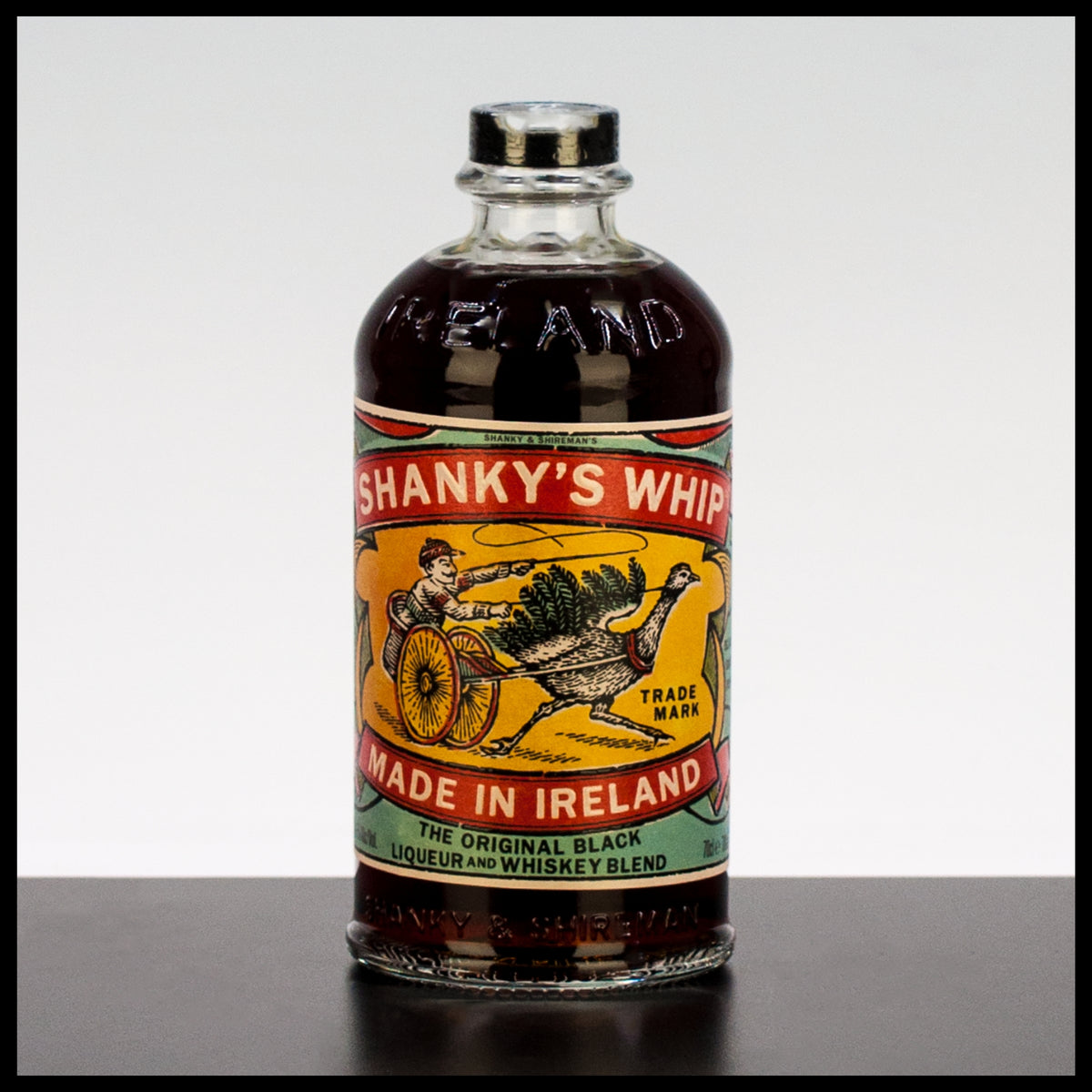Shanky's Whip Original Black Irish Whiskey Likör 0,7L - 33% Vol. - Trinklusiv