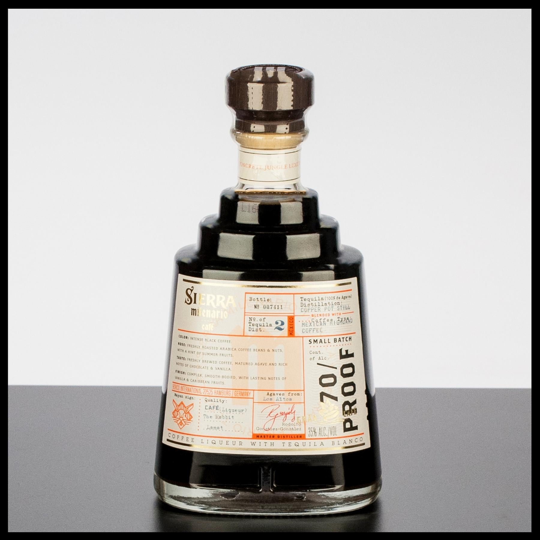 Sierra Milenario Café Liqueur 0,7L - 35% Vol. - Trinklusiv