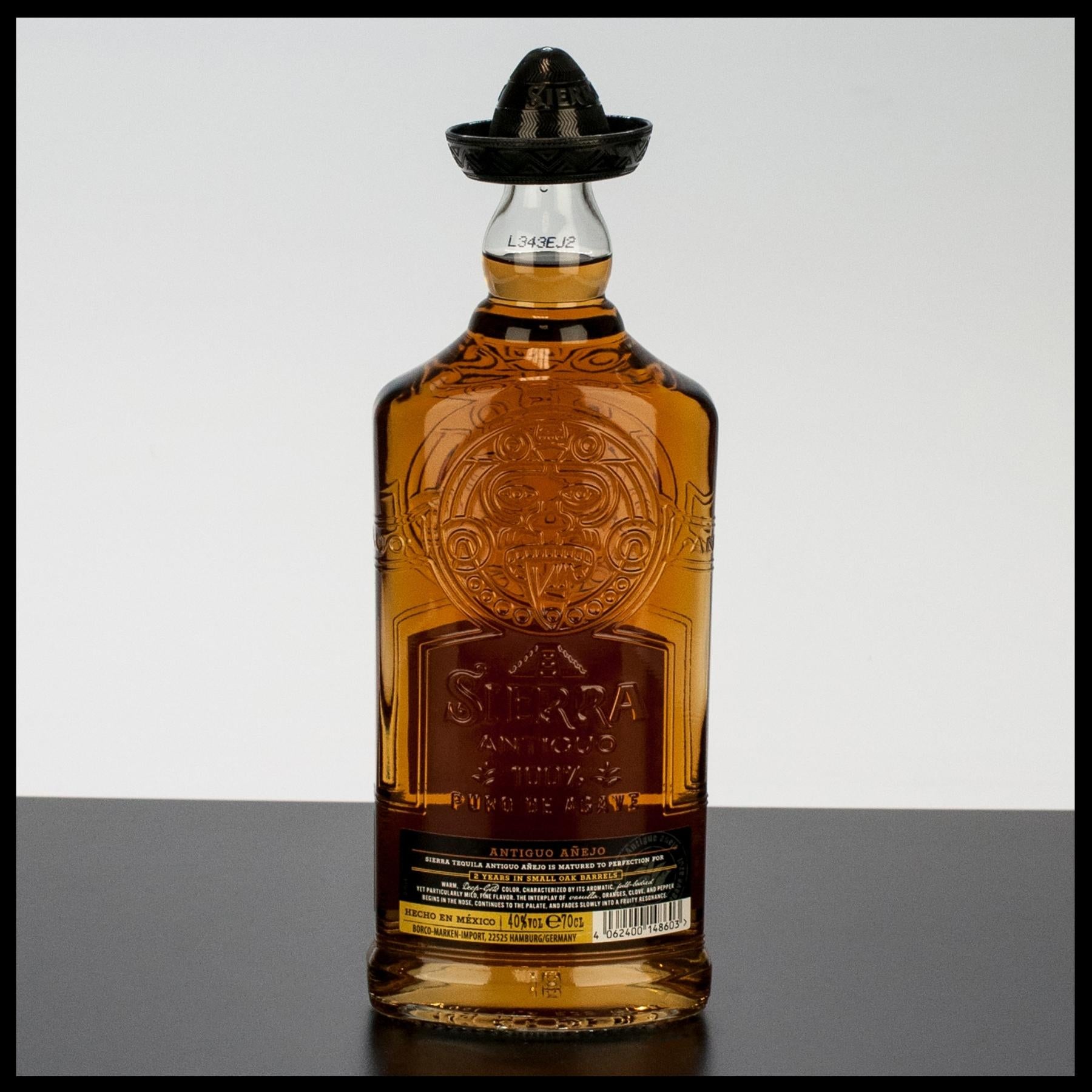 Sierra Tequila Antiguo Anejo 0,7L - 40% Vol. - Trinklusiv