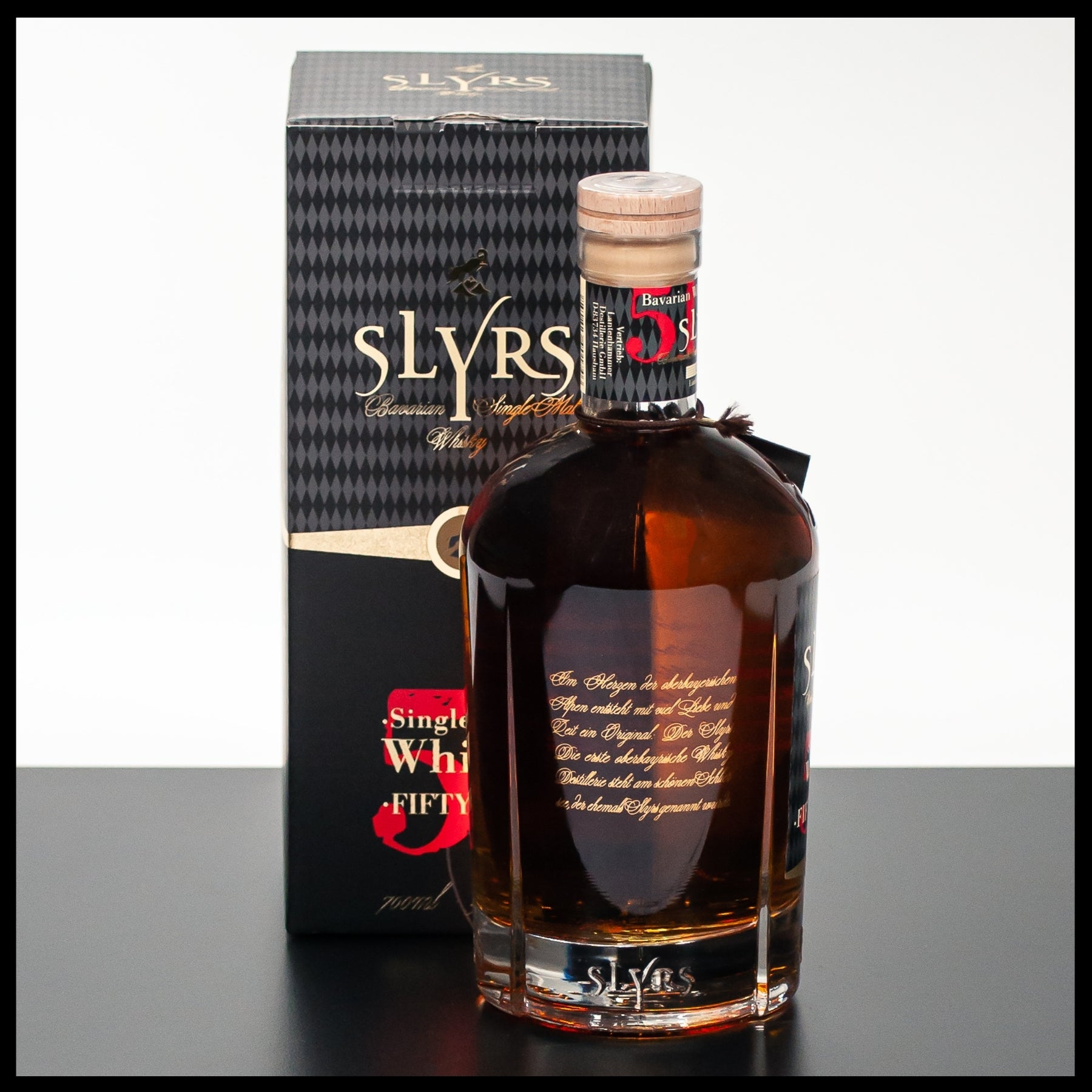 Slyrs Fifty One Single Malt Whisky 0,7L - 51% Vol. - Trinklusiv