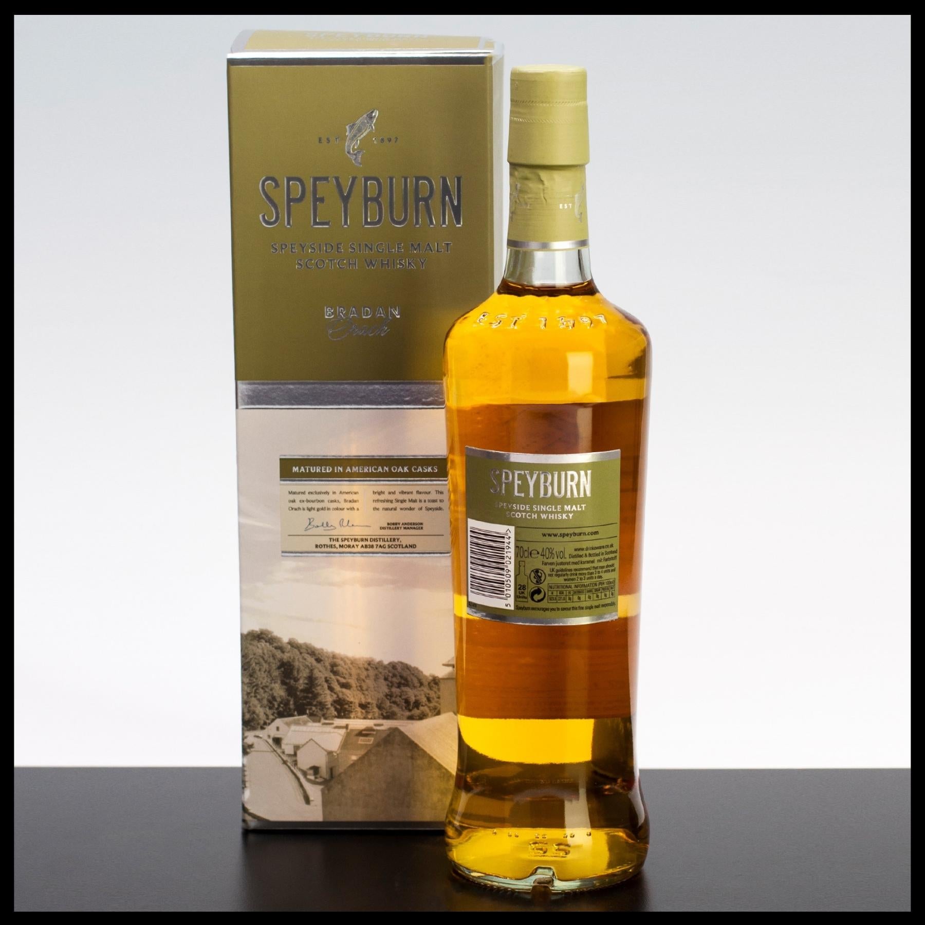 Speyburn Bradan Orach Highland Single Malt Whisky 0,7L - 40% Vol. - Trinklusiv