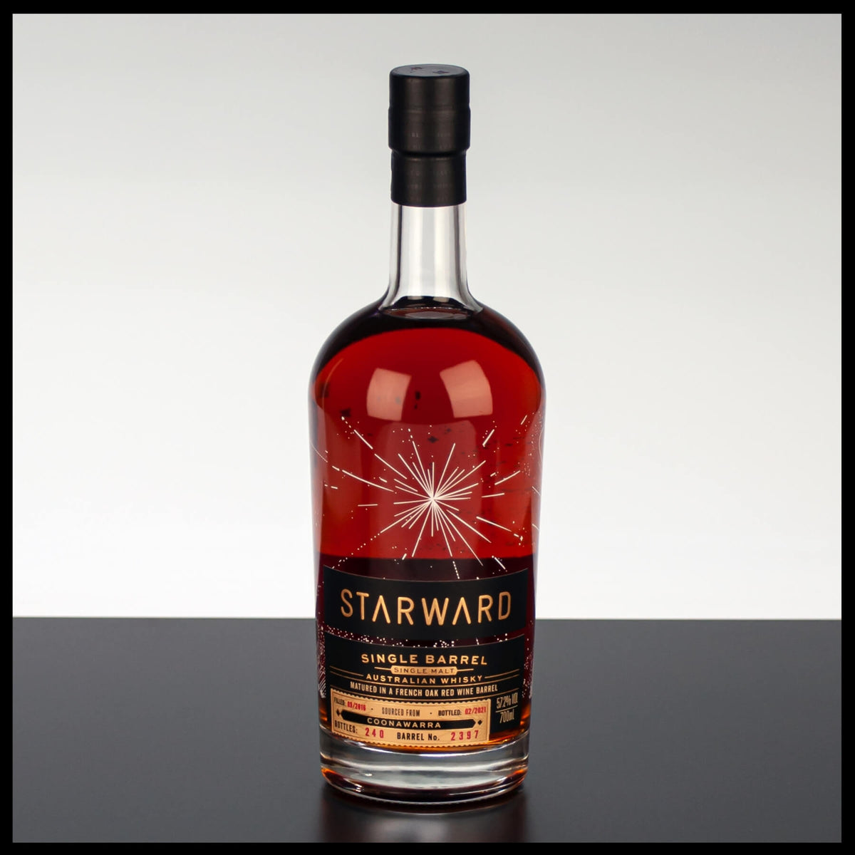Starward Single Barrel Coonawarra 0,7L - 57,2% Vol. - Trinklusiv