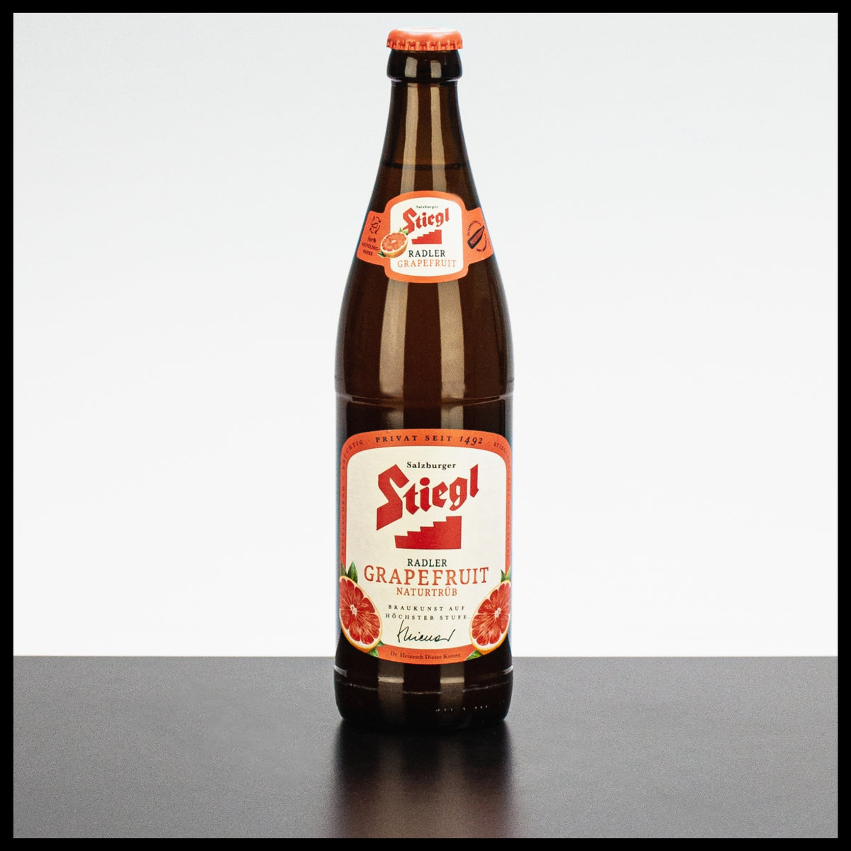 Stiegl Radler Grapefruit Naturtrüb 0,5L - 2% Vol. - Trinklusiv