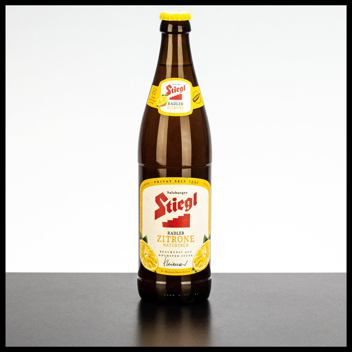 Stiegl Radler Zitrone Naturtrüb 0,5L - 2% Vol. - Trinklusiv