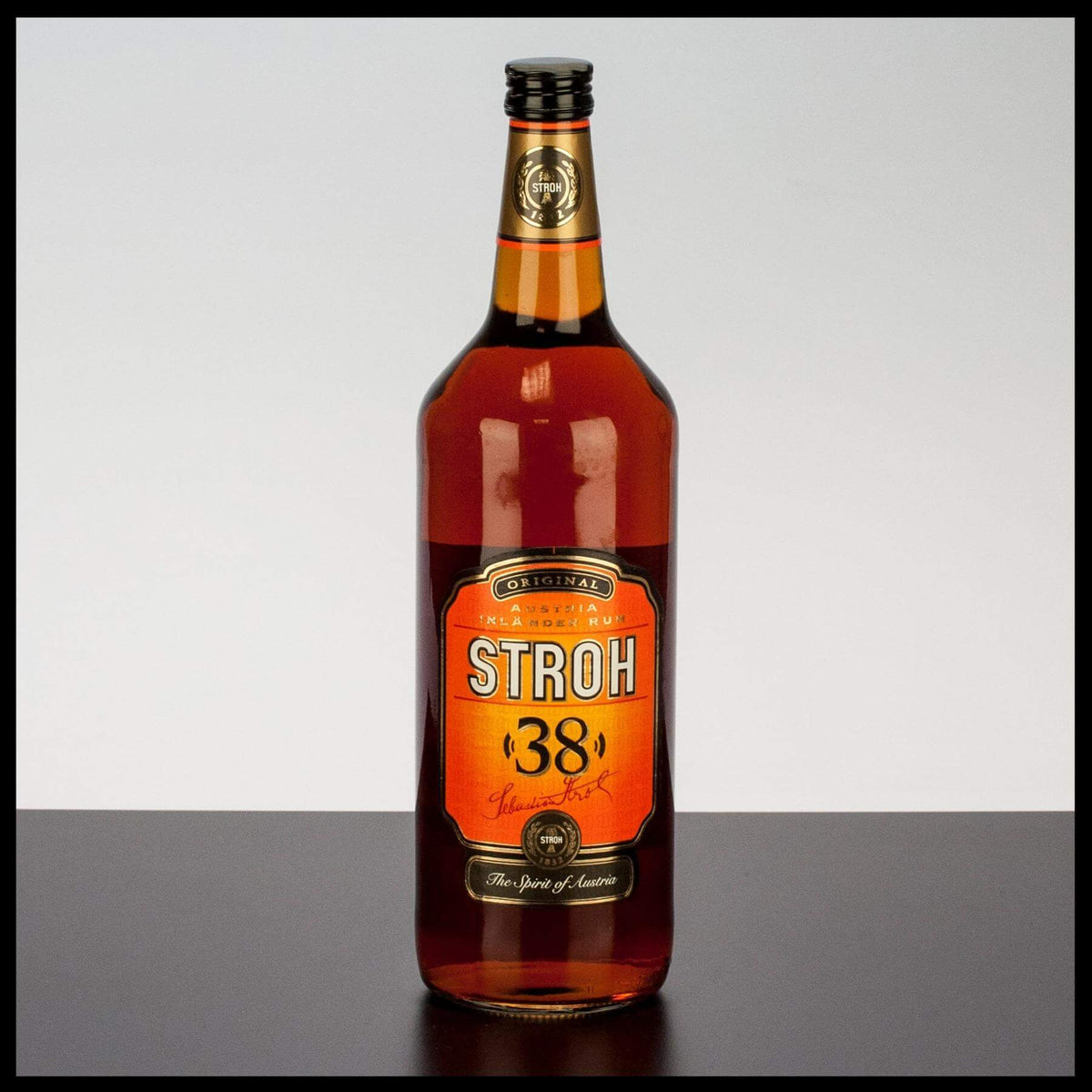 Stroh 38 Original Inländer-Rum 0,7L - 38% Vol. - Trinklusiv