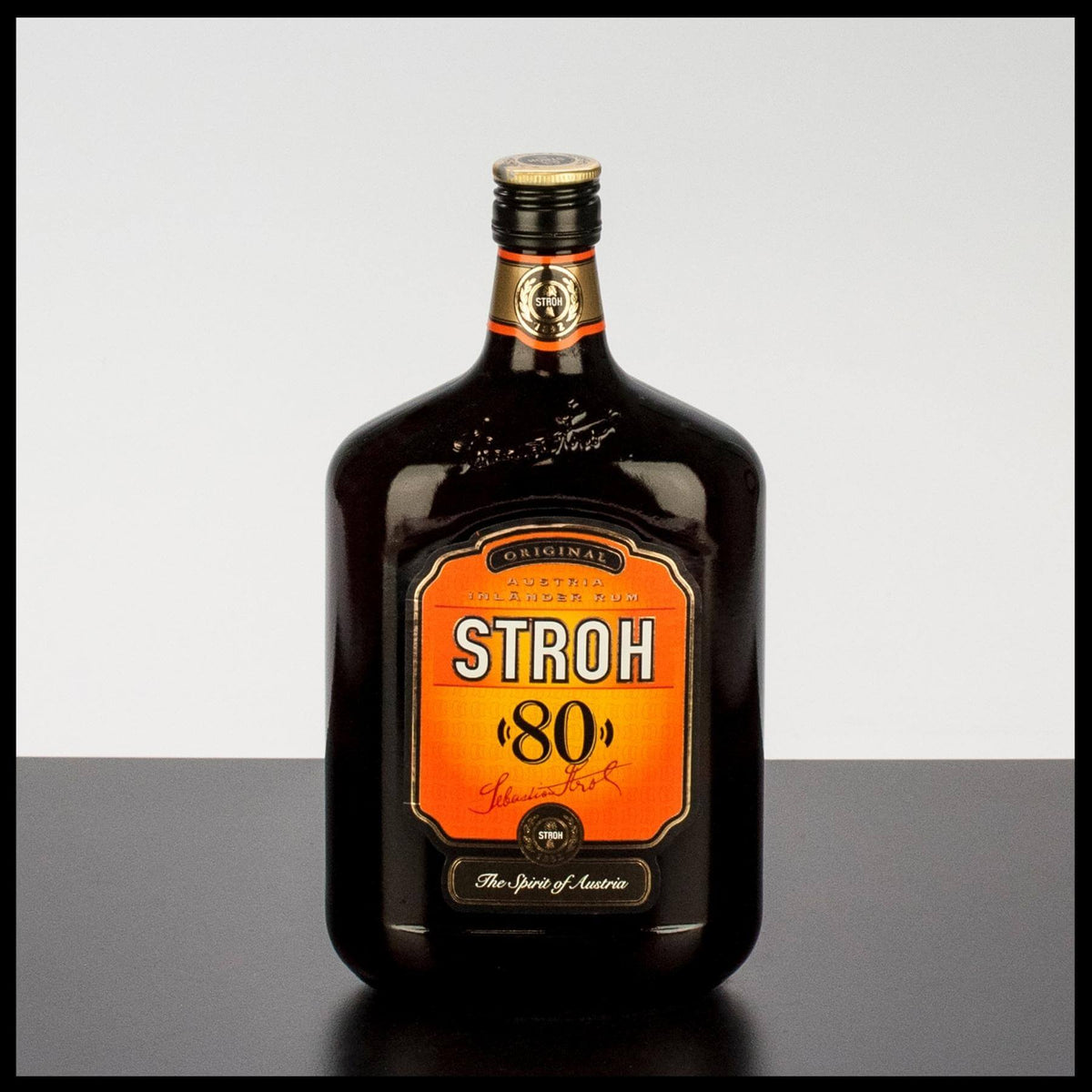 Stroh 80 Original Inländer-Rum 0,7L - 80% Vol. - Trinklusiv