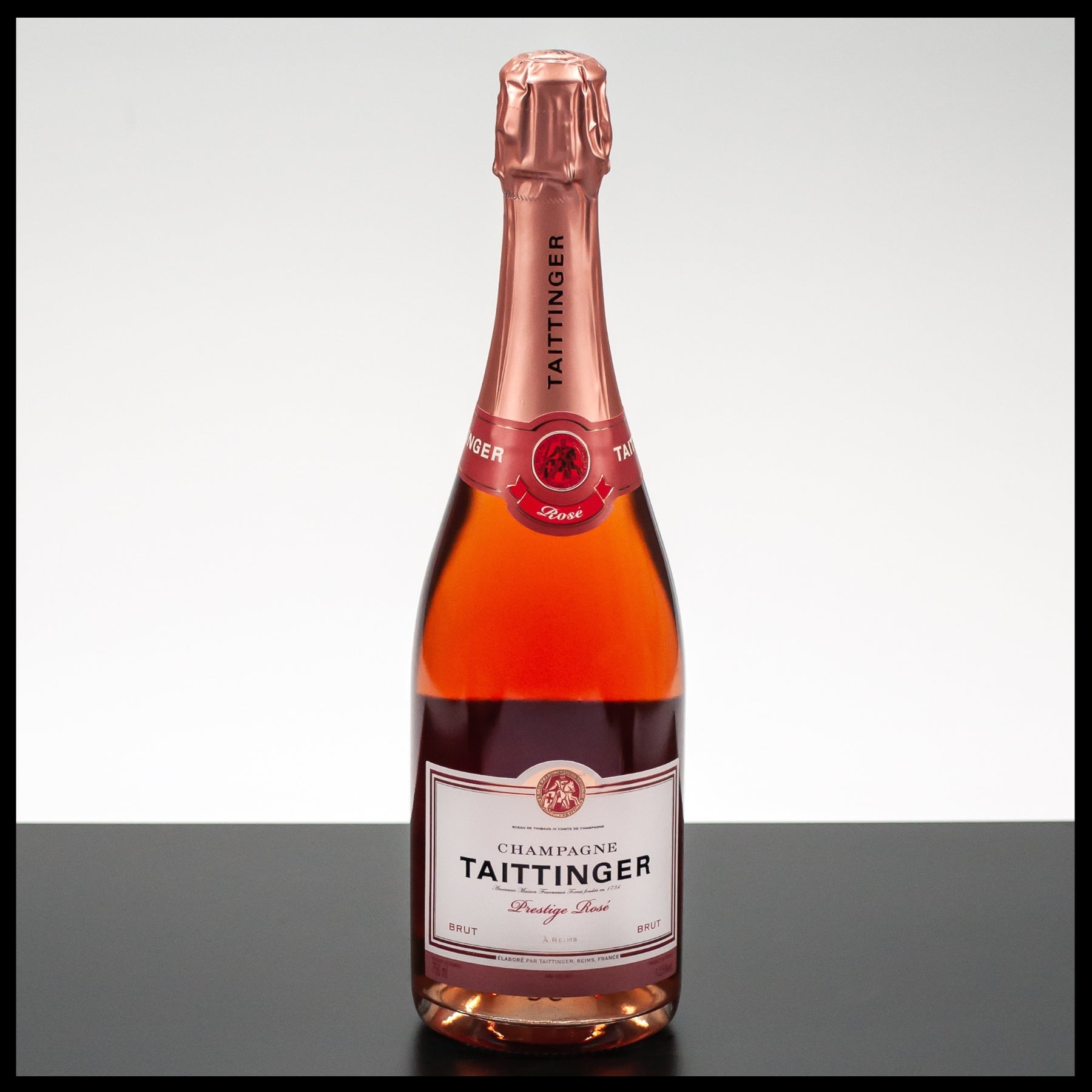 Vol. 12,5% Champagner Rosé Taittinger Prestige - | 0,75L Rosé