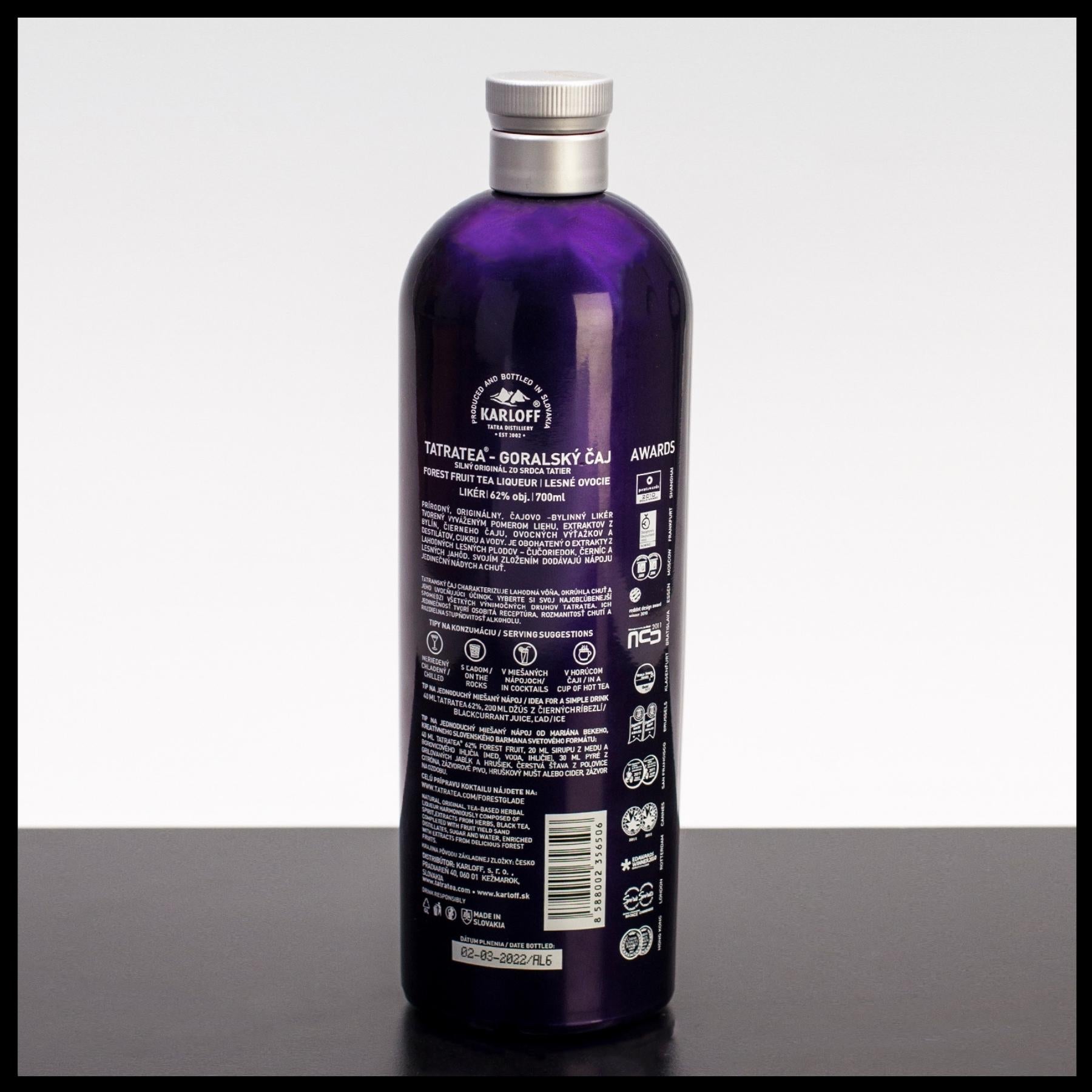 Tatratea Forest Fruit Tea Liqueur 0,7L - 62% Vol. - Trinklusiv