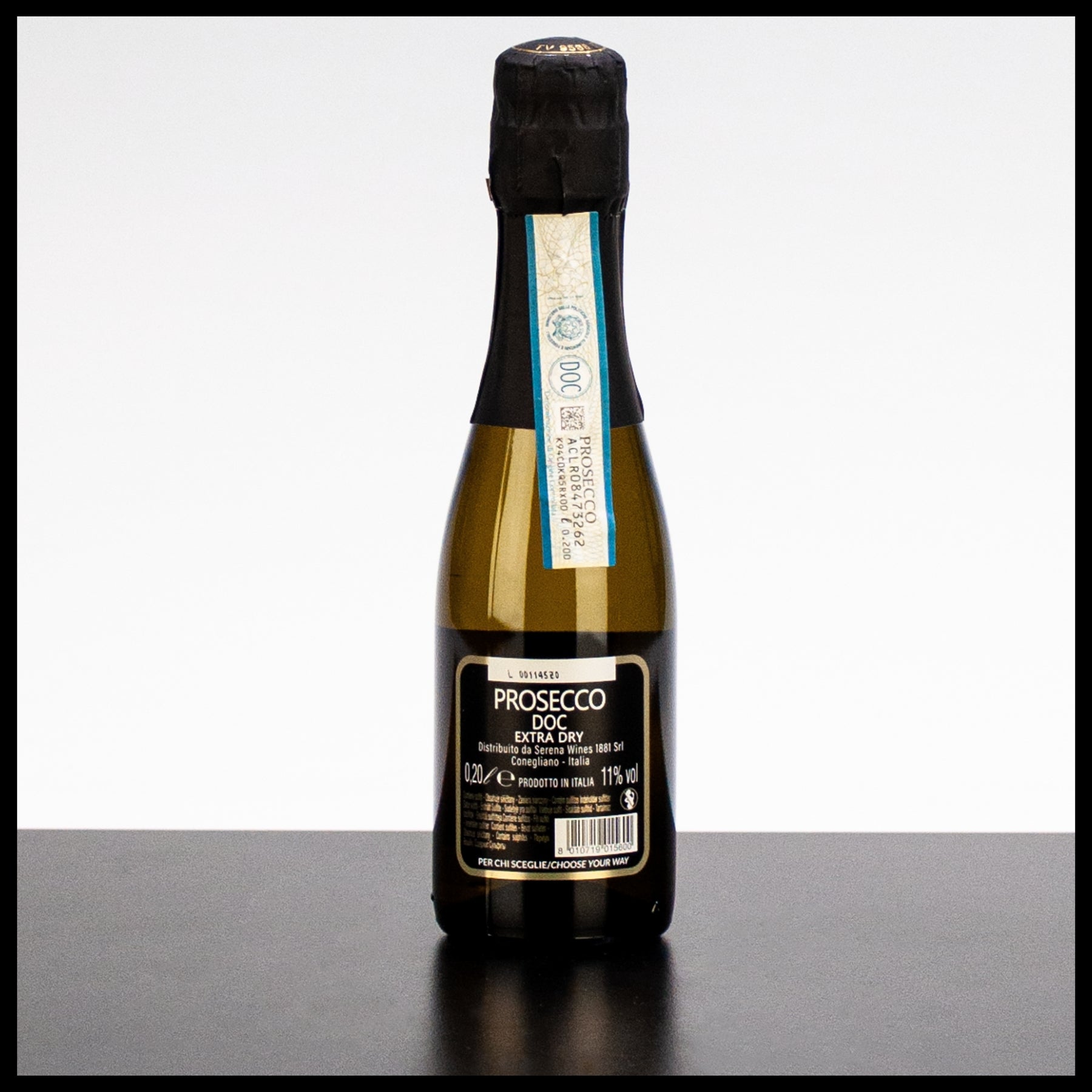 Terra Serena Prosecco DOC Treviso Extra Dry 0,2L - 11% Vol. - Trinklusiv
