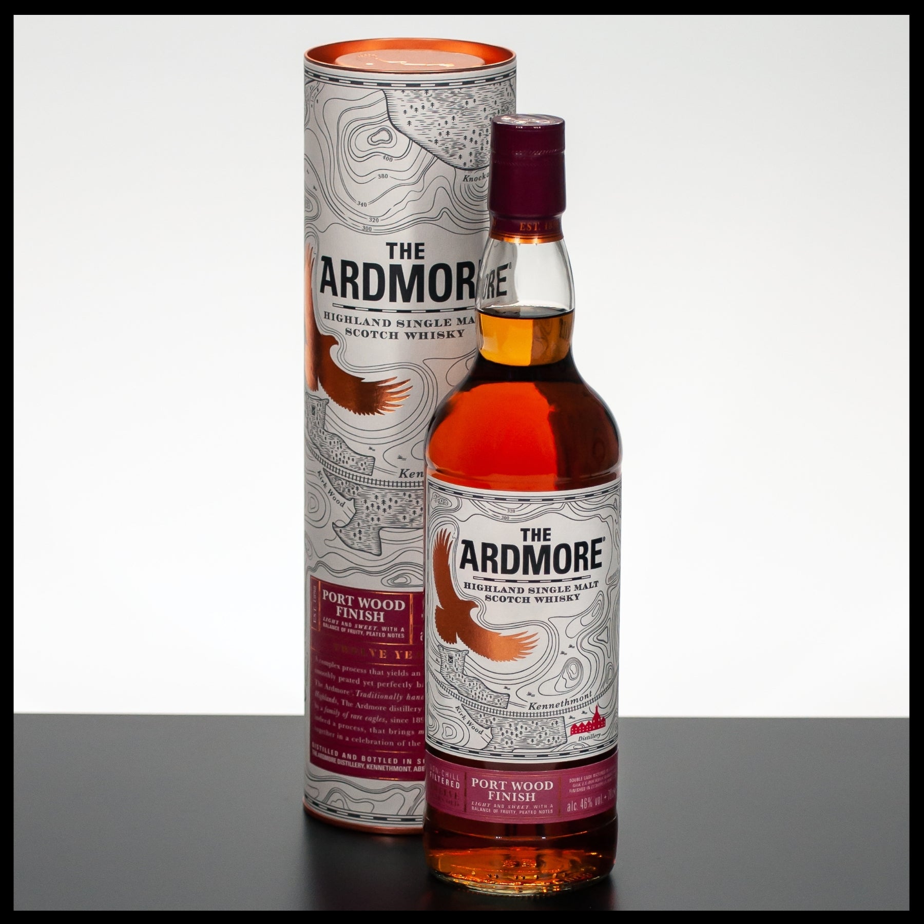 The Ardmore 12 YO Port Wood Finish 0,7L - 46% - Trinklusiv
