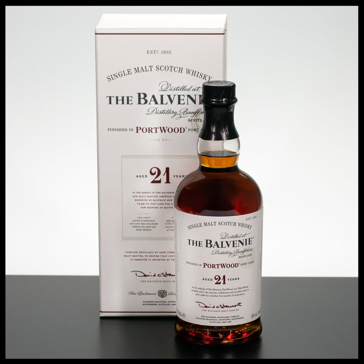 The Balvenie 21 YO Portwood Finish 0,7L - 40% - Trinklusiv