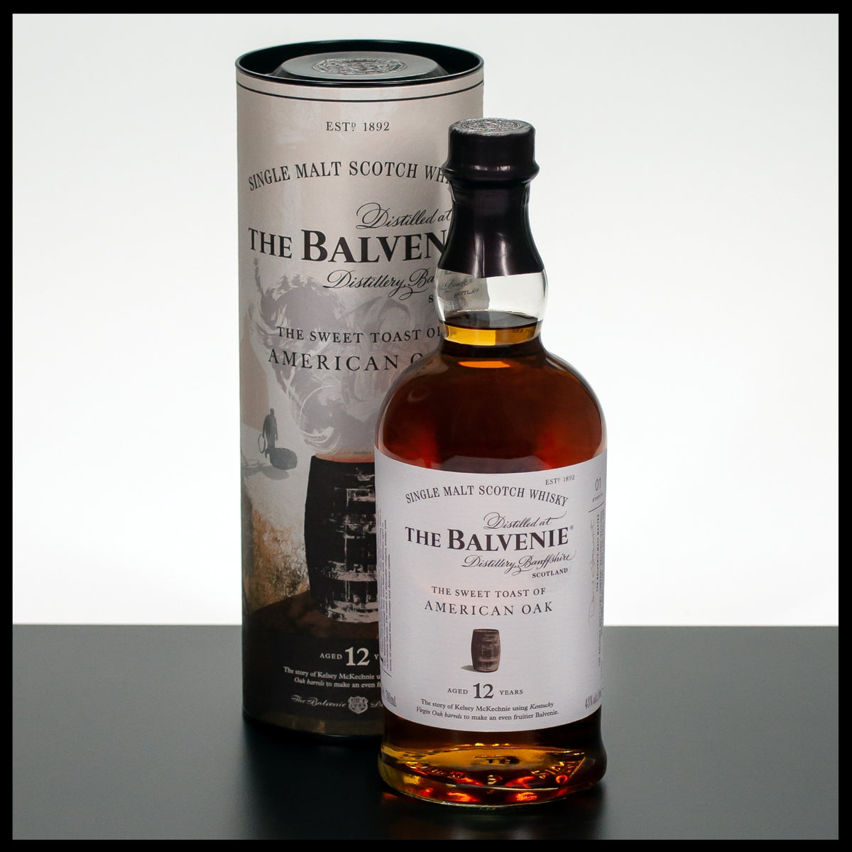 The Balvenie Stories 12 YO Sweet Toast of American Oak 0,7L - 43% - Trinklusiv