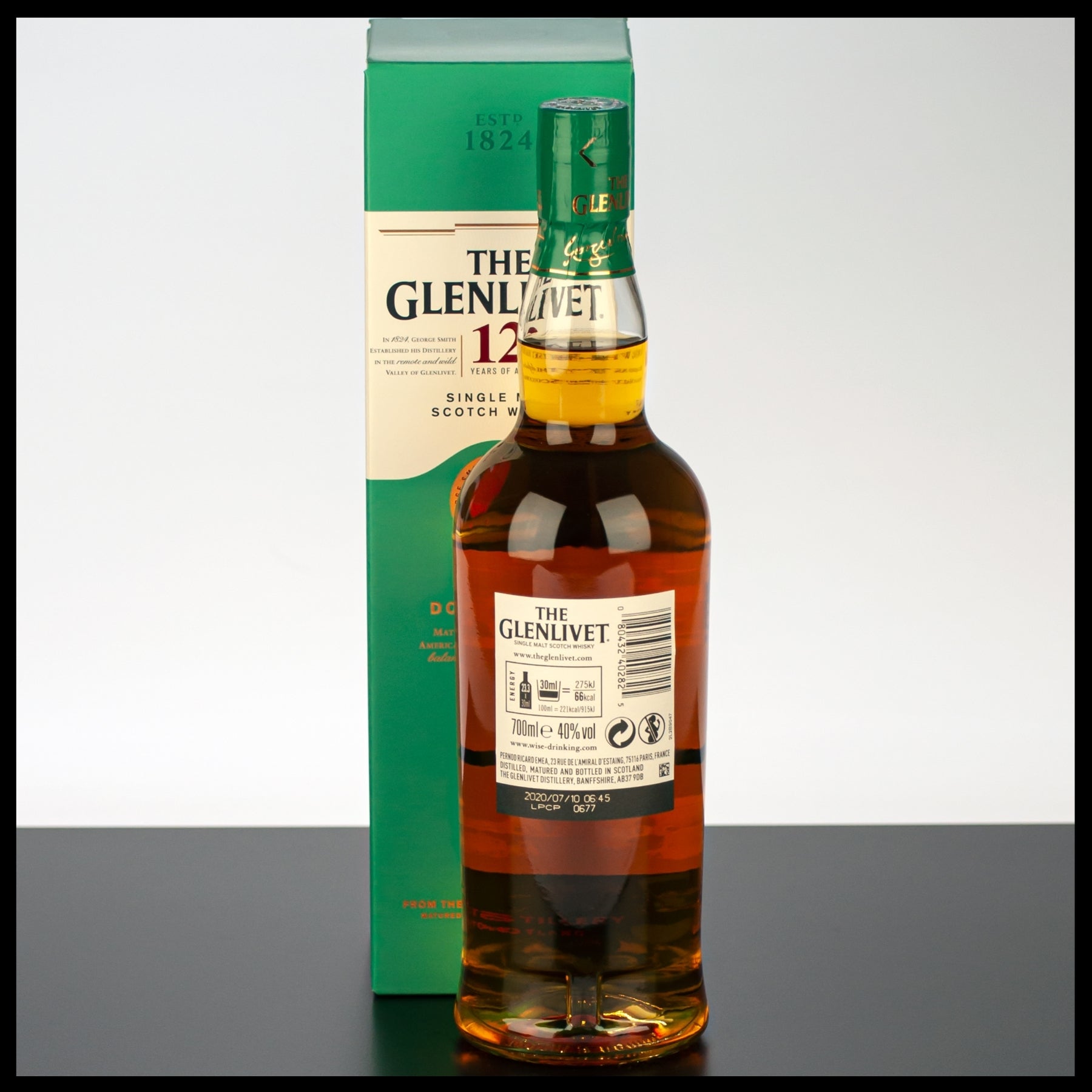 The Glenlivet 12 YO Single Malt Whisky 0,7L - 40% Vol. - Trinklusiv
