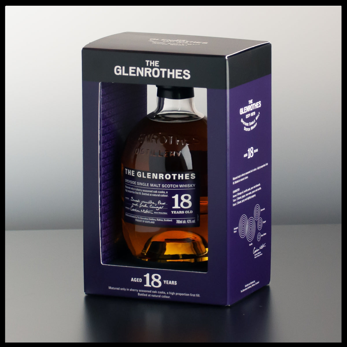 The Glenrothes 18 YO 0,7L - 43% - Trinklusiv