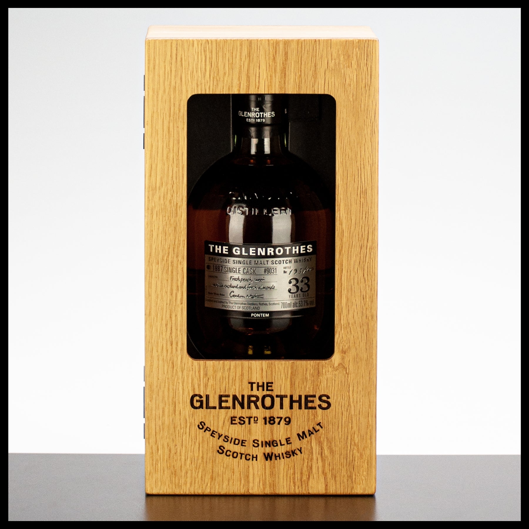 The Glenrothes 33 YO 1987 Single Cask Whisky 0,7L - 53,1% Vol. - Trinklusiv