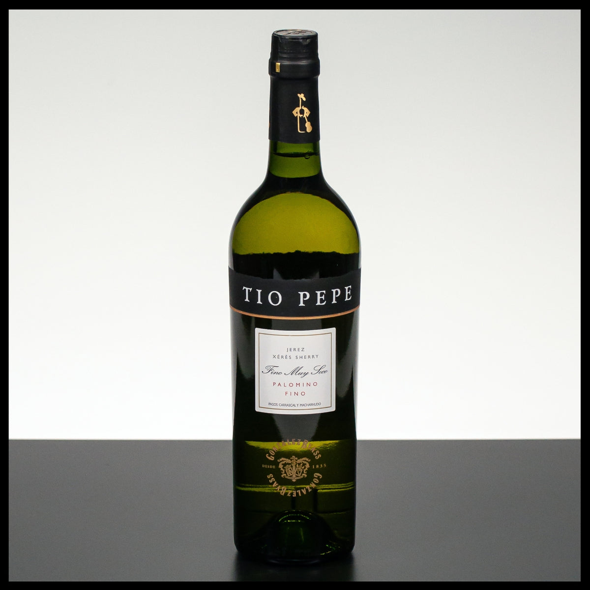 Tio Pepe Fino Muy Seco Palomino Fino Sherry 0,75L - 15% Vol. - Trinklusiv