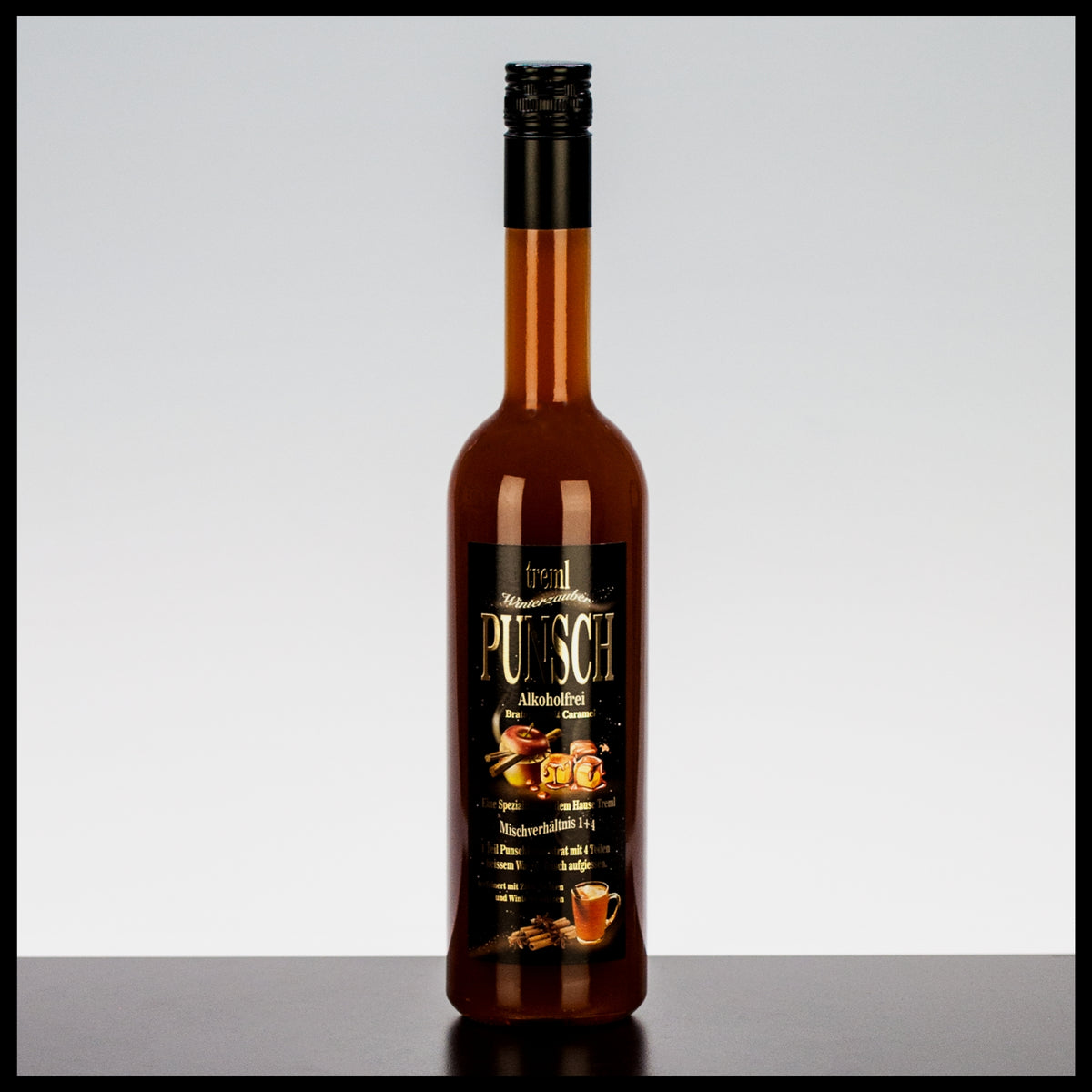 Treml Alkoholfreier Punsch Bratapfel mit Karamell 0,7L - Trinklusiv