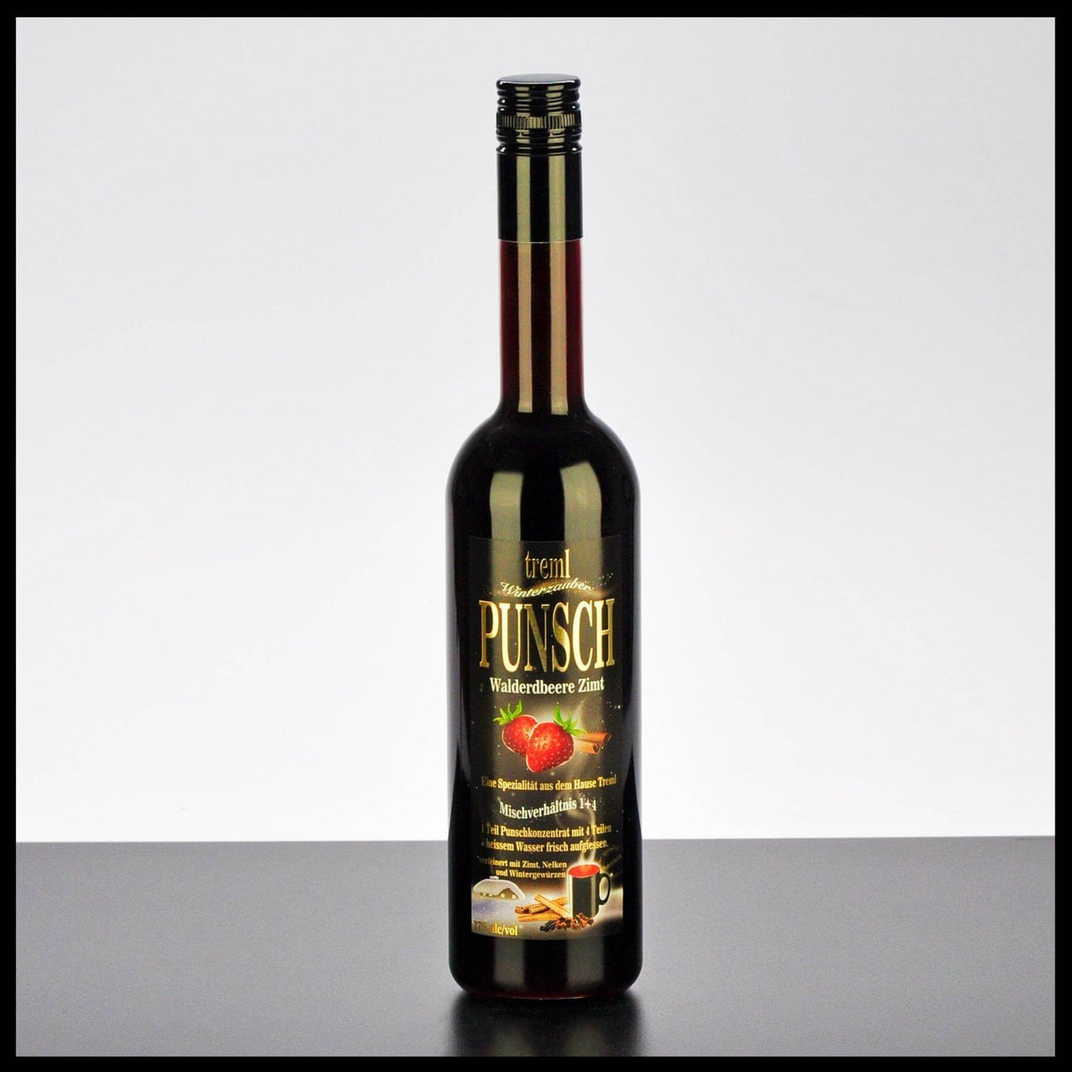 Treml Punsch Walderdbeere Zimt 0,7L - 27% Vol. - Trinklusiv