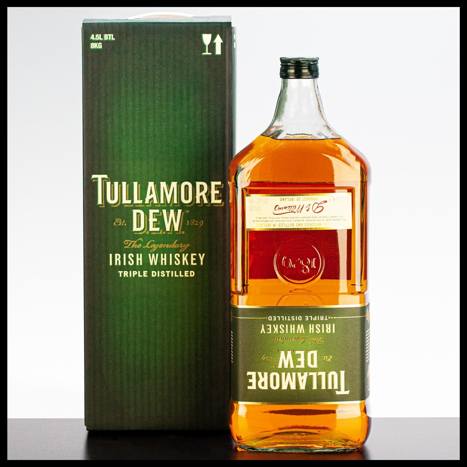 Tullamore 40% Irish Whiskey - DEW 4,5L