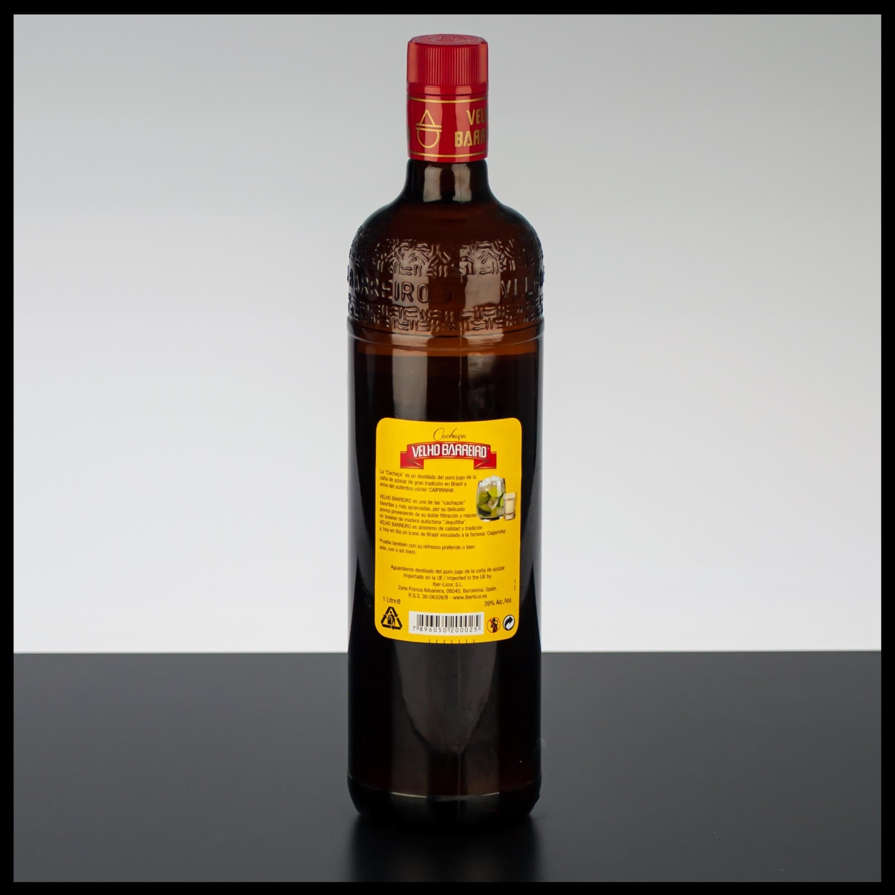Velho Barreiro Cachaca 1L - 39% Vol. - Trinklusiv