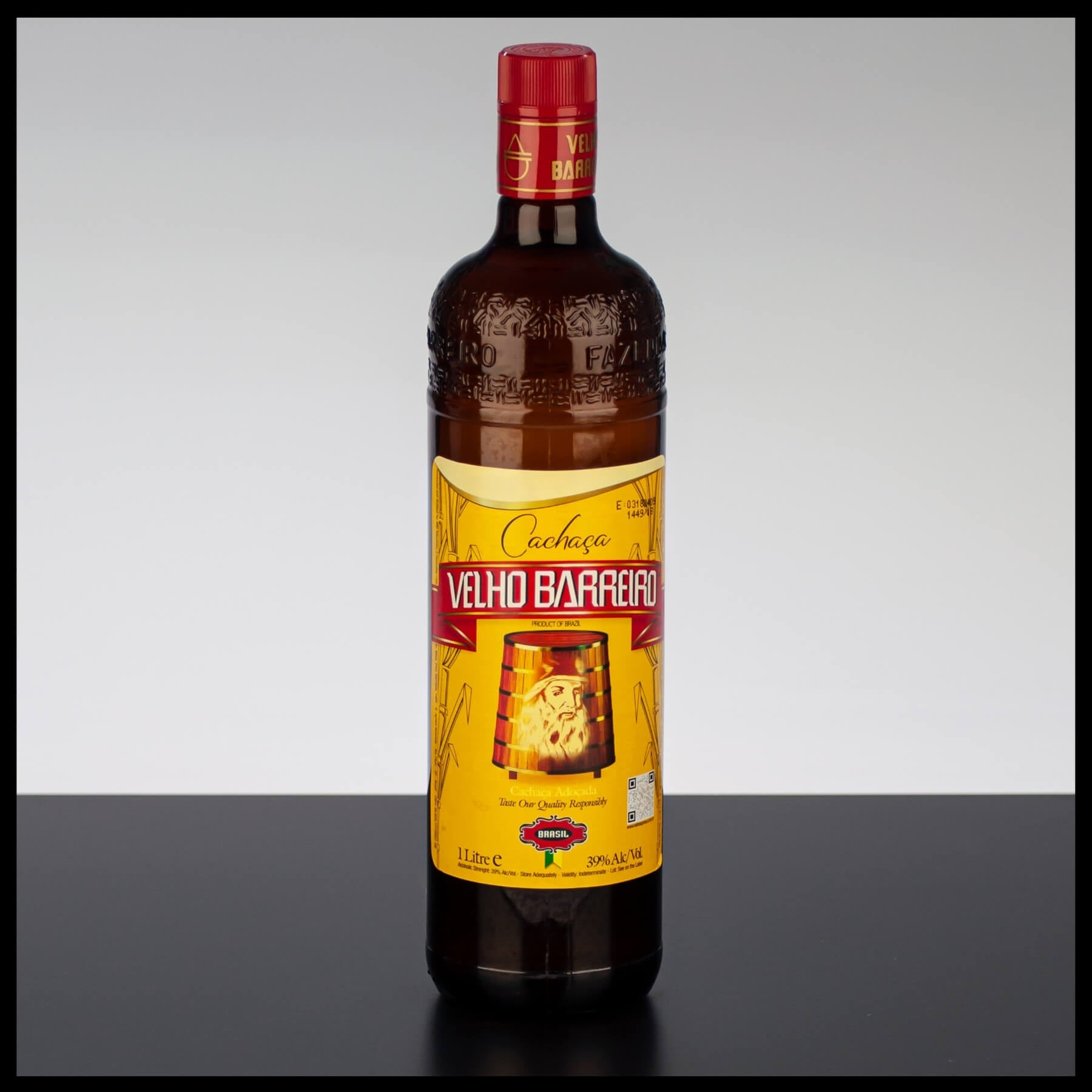Velho Barreiro Cachaca 1L - 39% Vol. - Trinklusiv