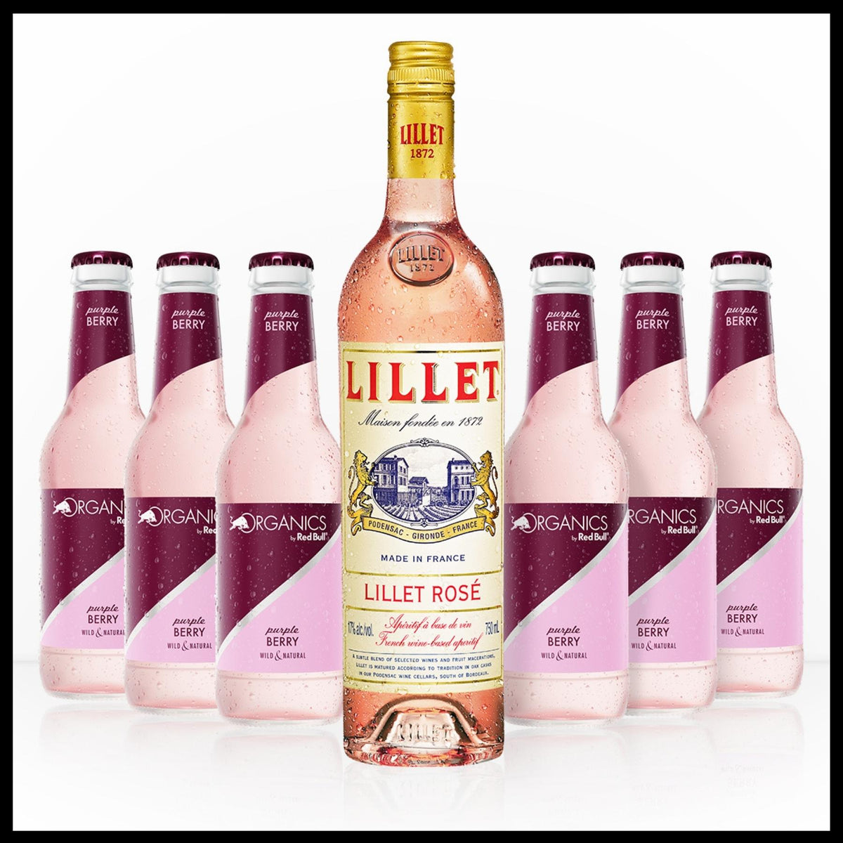 Very Berry Paket mit Organics by Red Bull - Trinklusiv