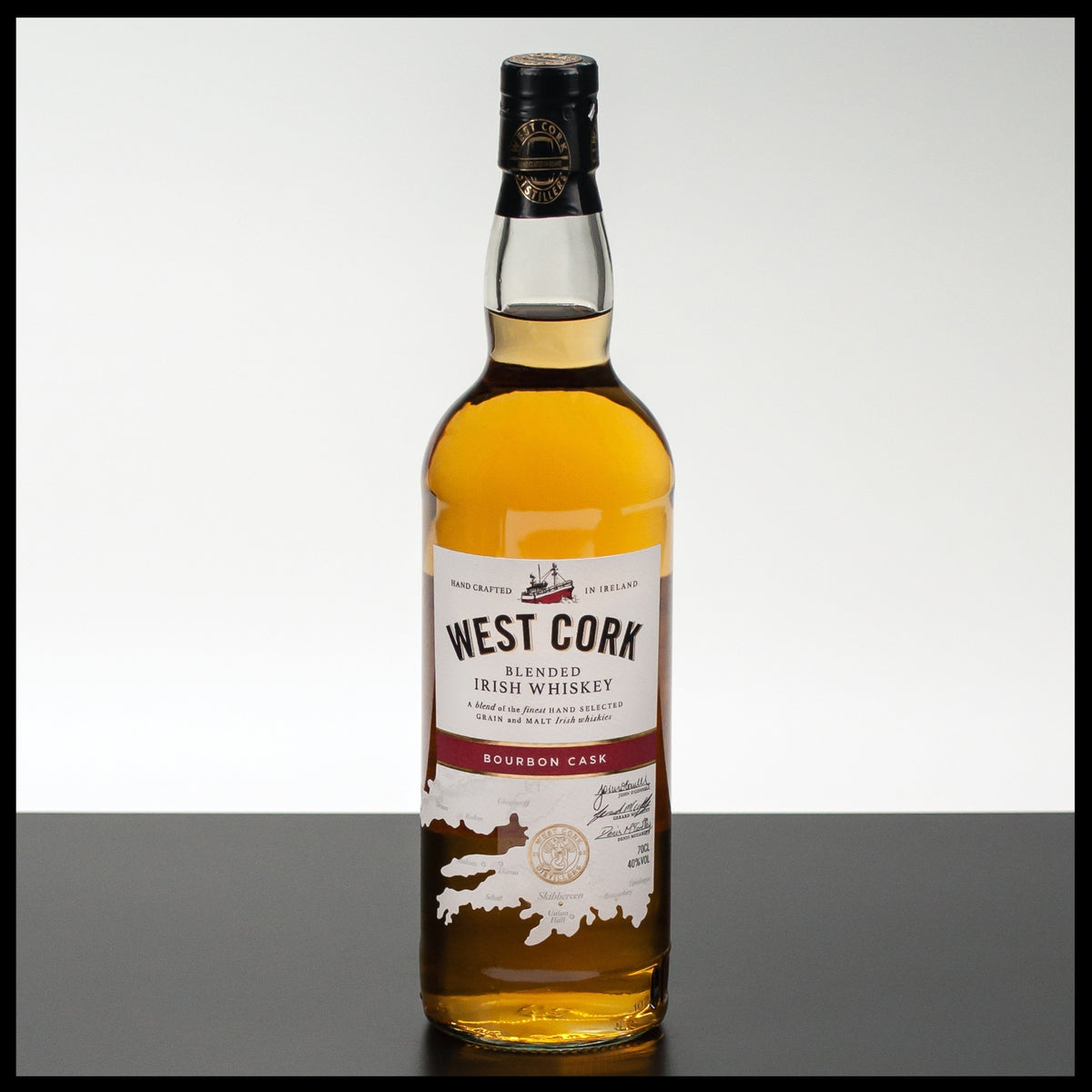 West Cork Bourbon Cask Irish Whiskey 0,7L - 40% Vol. - Trinklusiv