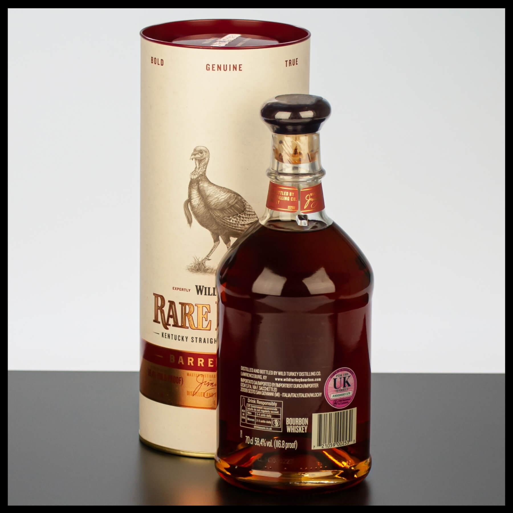 Wild Turkey Rare Breed Barrel Proof Bourbon Whiskey 0,7L - 58,4% Vol. - Trinklusiv