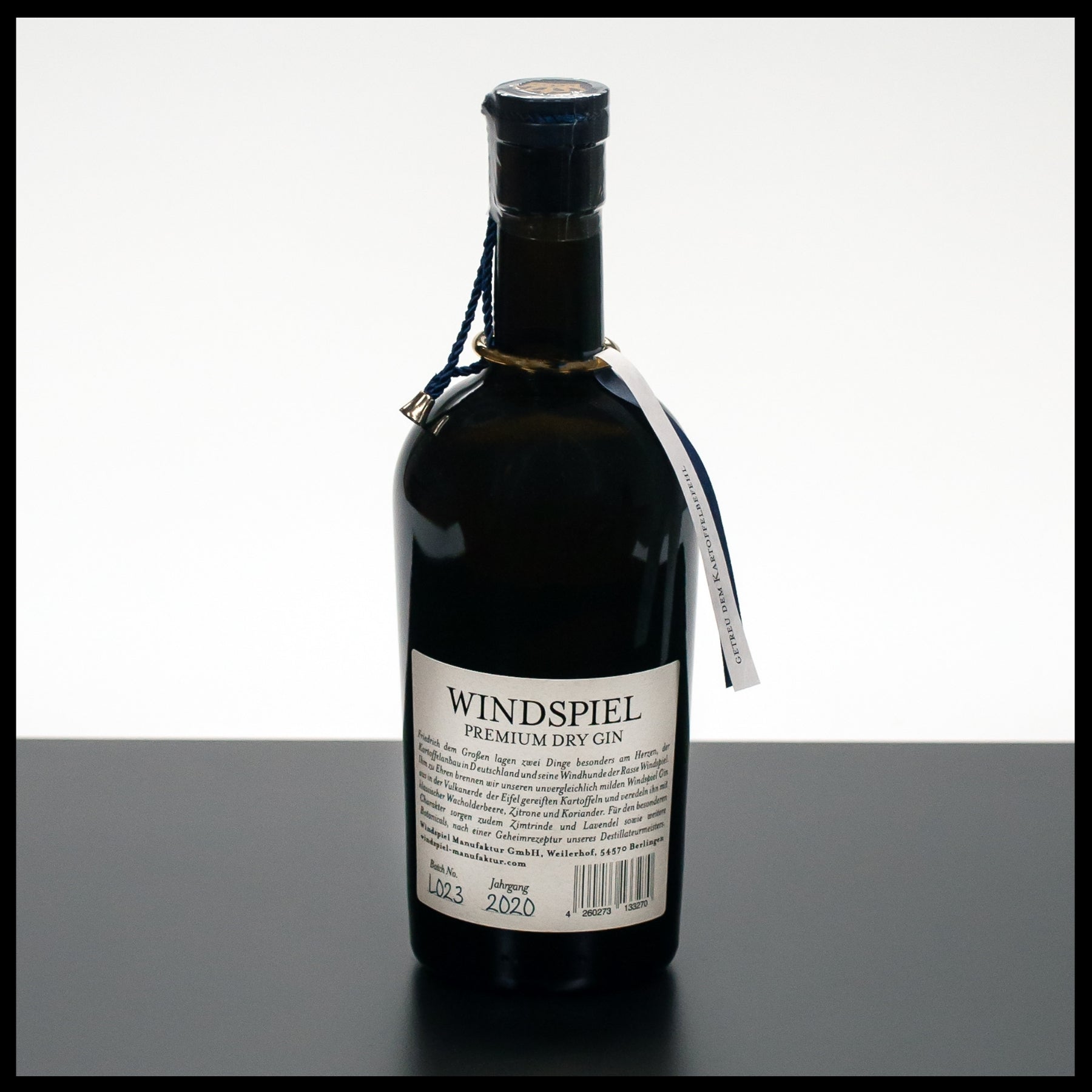 Windspiel Premium Dry Gin 0,5L - 47% - Trinklusiv
