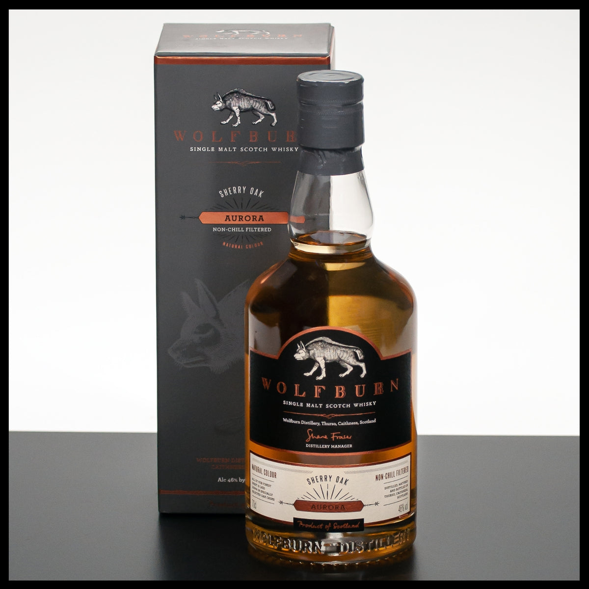 Wolfburn Aurora 0,7L - 46% - Trinklusiv