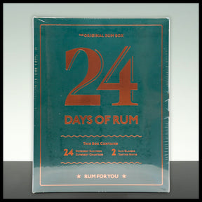 24 Days of Rum GREEN EDITION Adventskalender 24x 0,02L - Trinklusiv