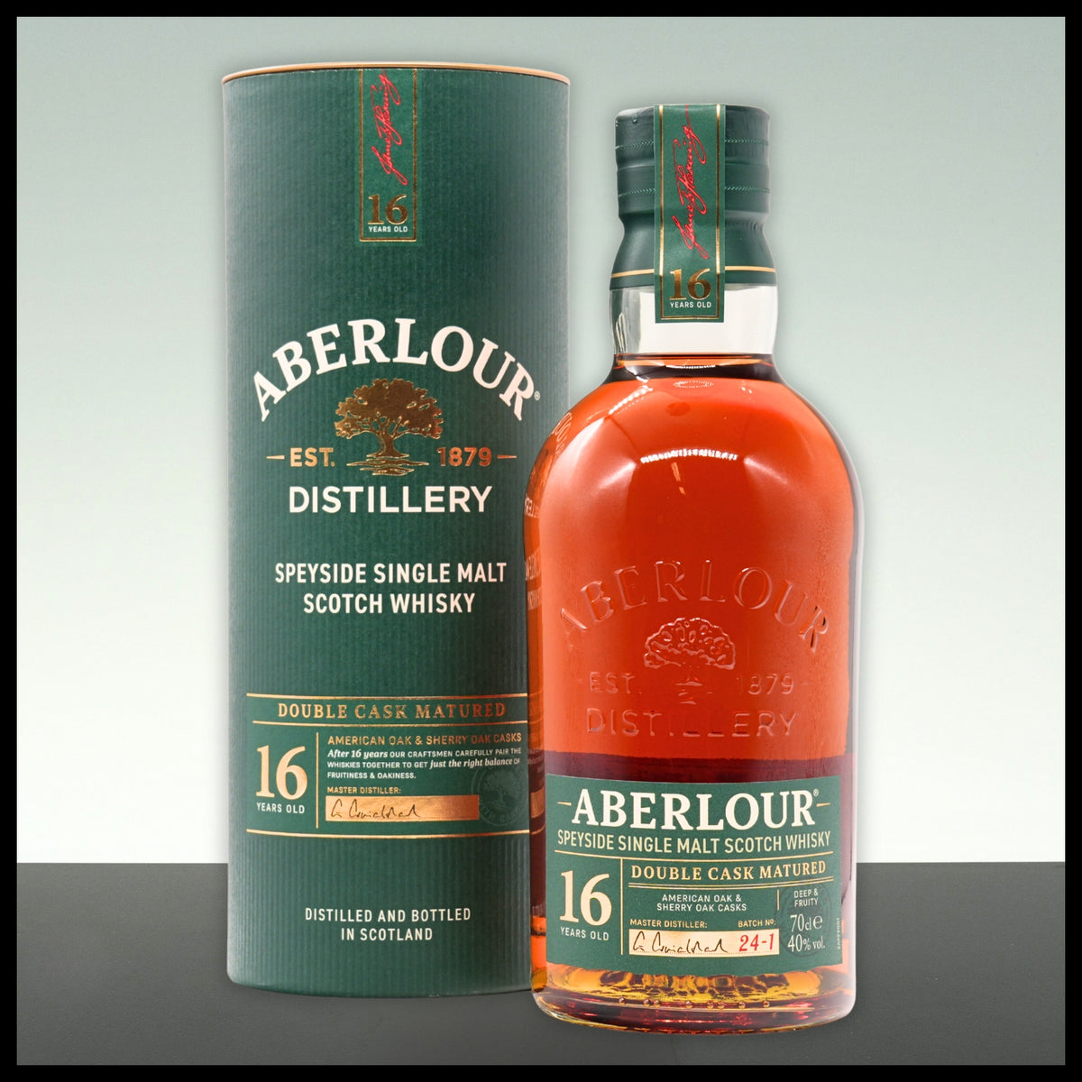 Aberlour 16 YO Double Cask Matured 0,7L - 43% Vol. - Trinklusiv