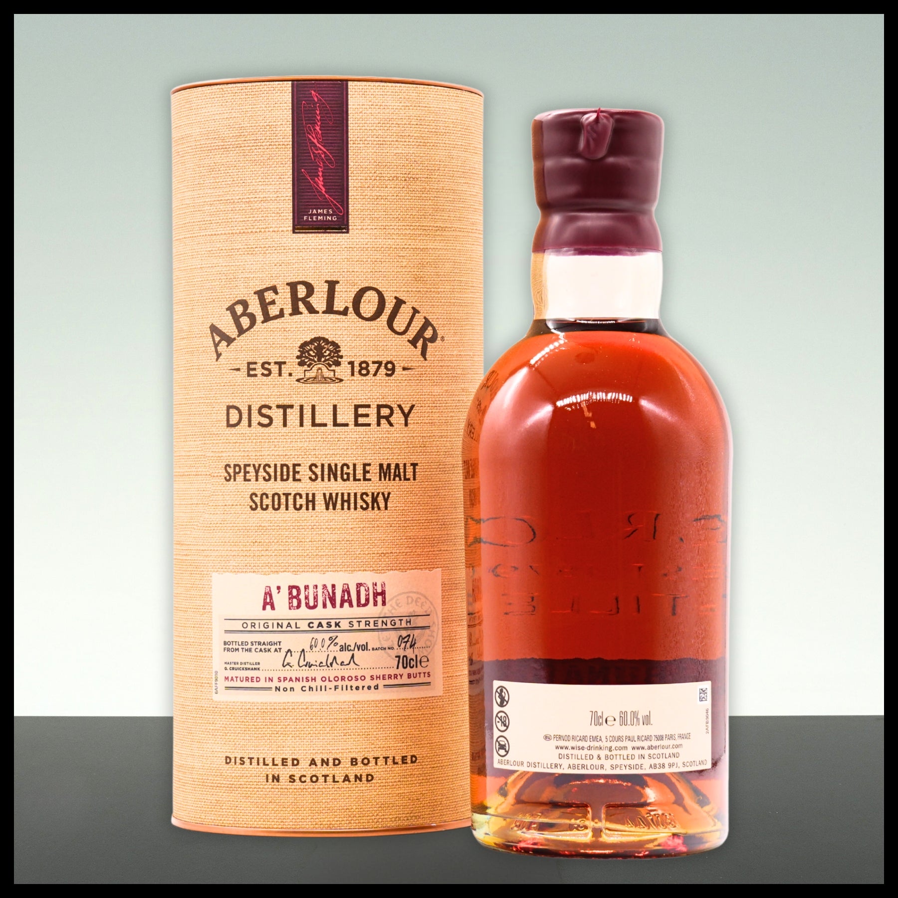 Aberlour a'bunadh Cask Strength Batch 74 0,7L - 60% Vol. - Trinklusiv