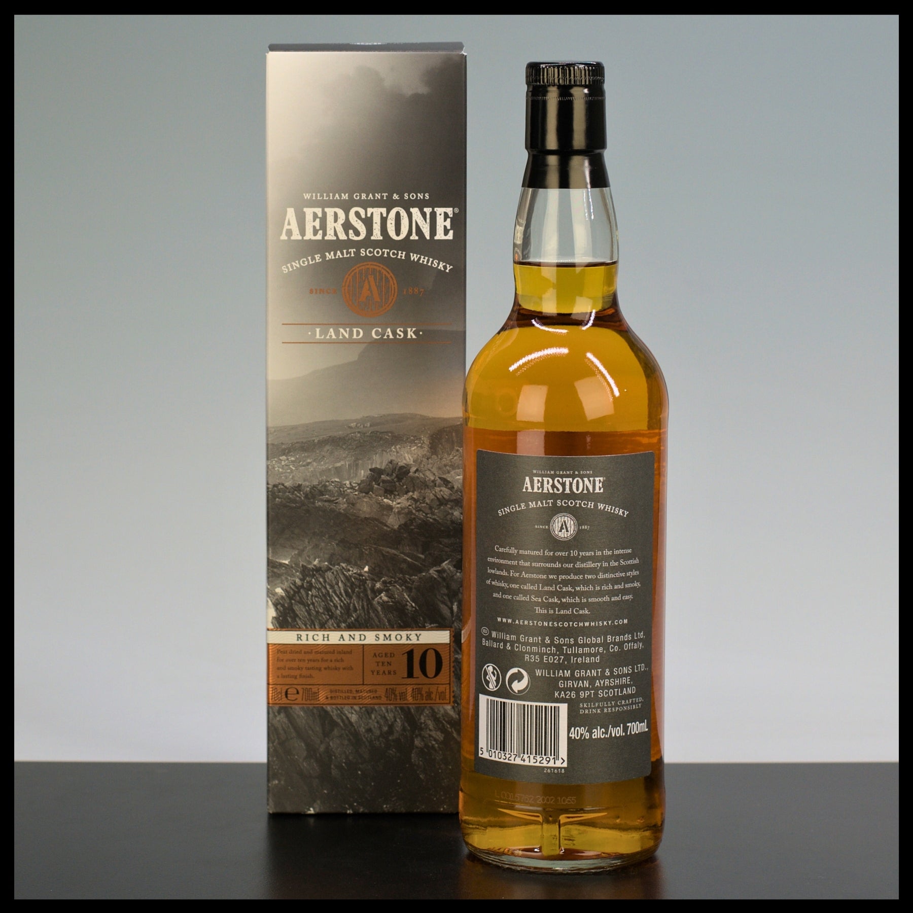 Aerstone 10 YO LAND CASK Single Malt Whisky 0,7L - 40% Vol.