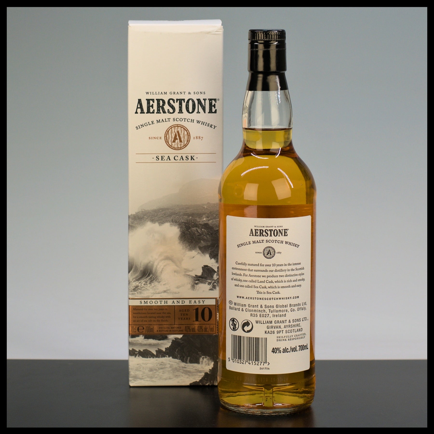 Aerstone 10 YO SEA CASK Single Malt Whisky 0,7L - 40% Vol.
