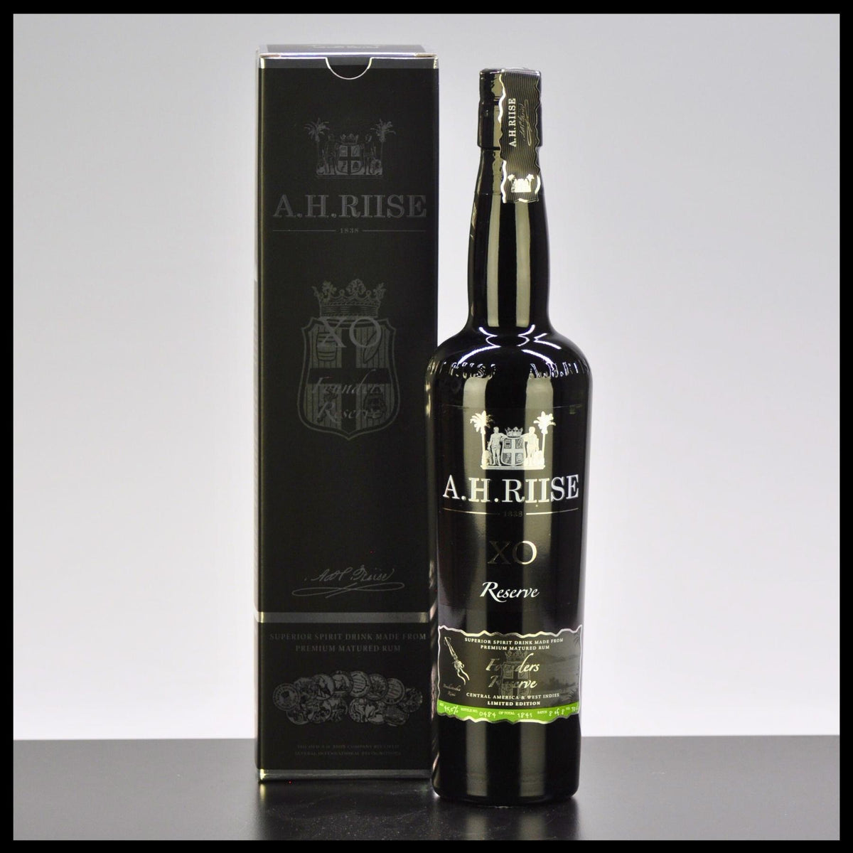 A.H. Riise XO Founders Reserve Rum Nr. 6 0,7L - 45,5% Vol.